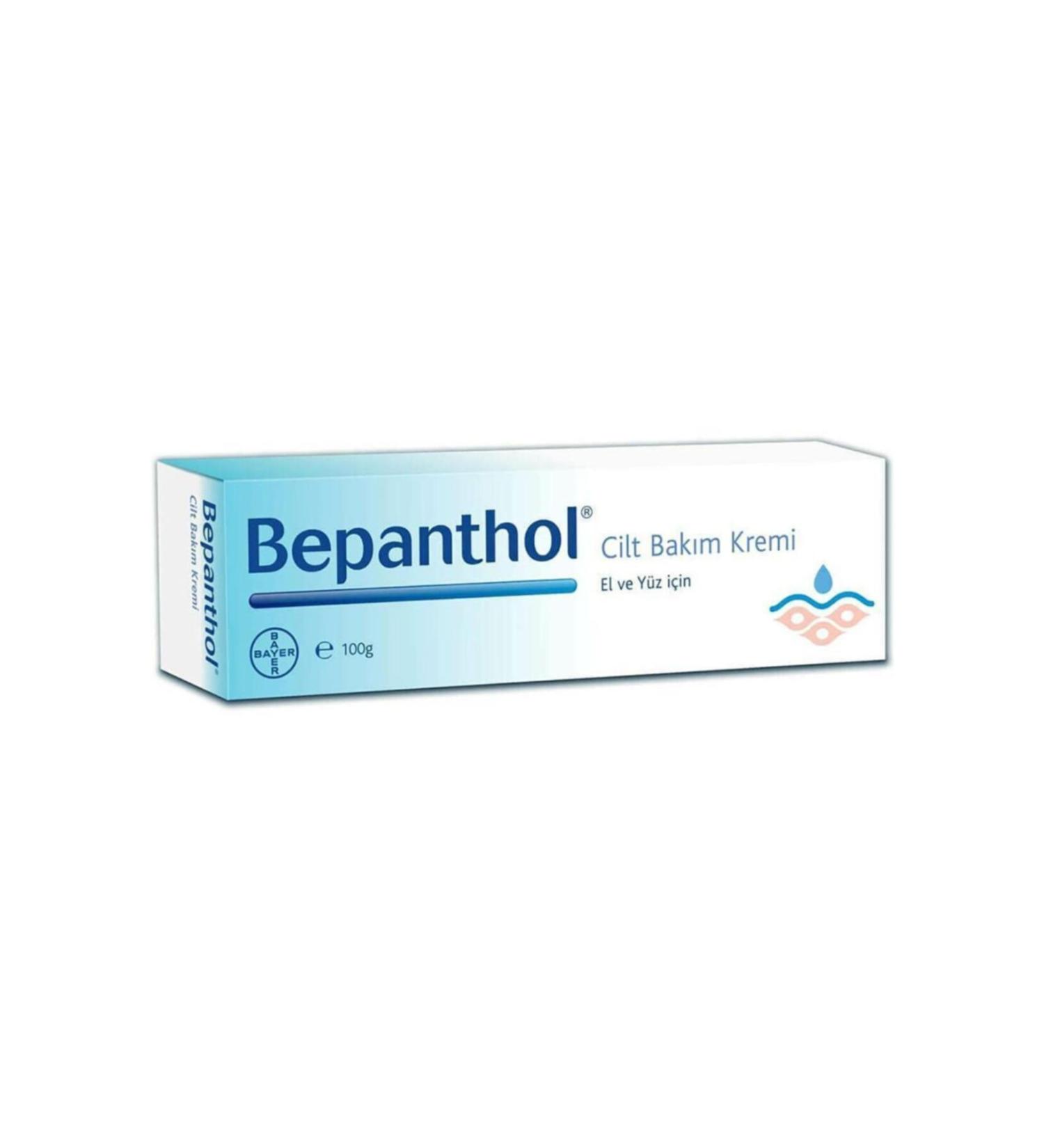 Bepanthol Skin Care Cream for Hands and Face 100 gr