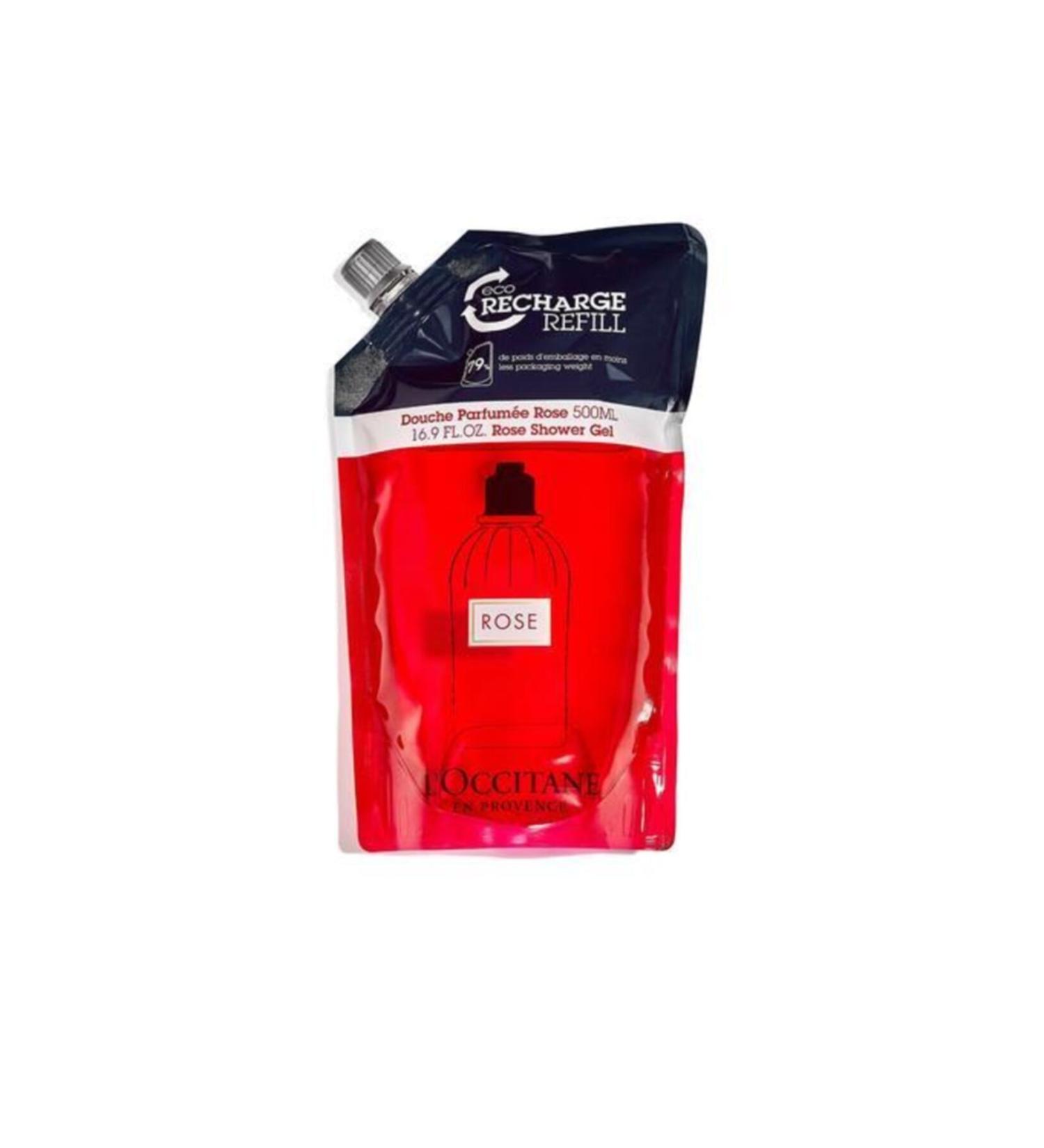 L'Occitane Rose Shower Gel Ecological & Economical Refill - Rose Shower Gel Refill