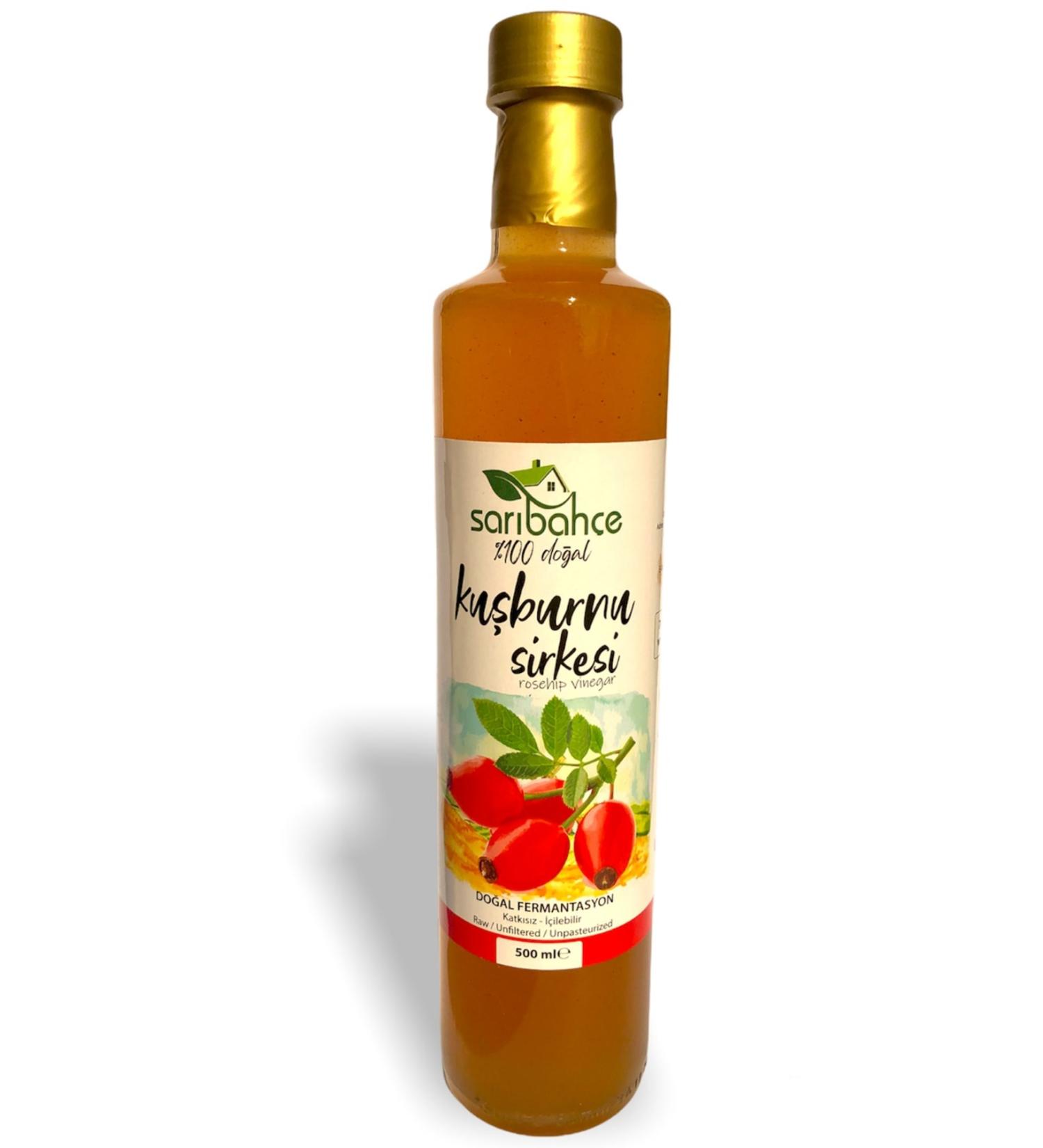 Sar bah e Natural Fermentation Rosehip Vinegar 500 Ml