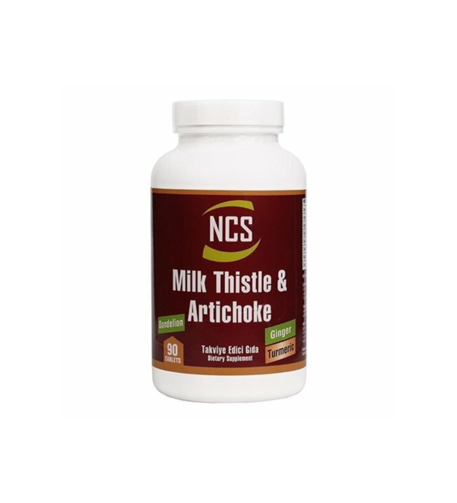 Ncs Milk Thistle Artichoke Turmeric Dandelion Ginger 90 Tabs