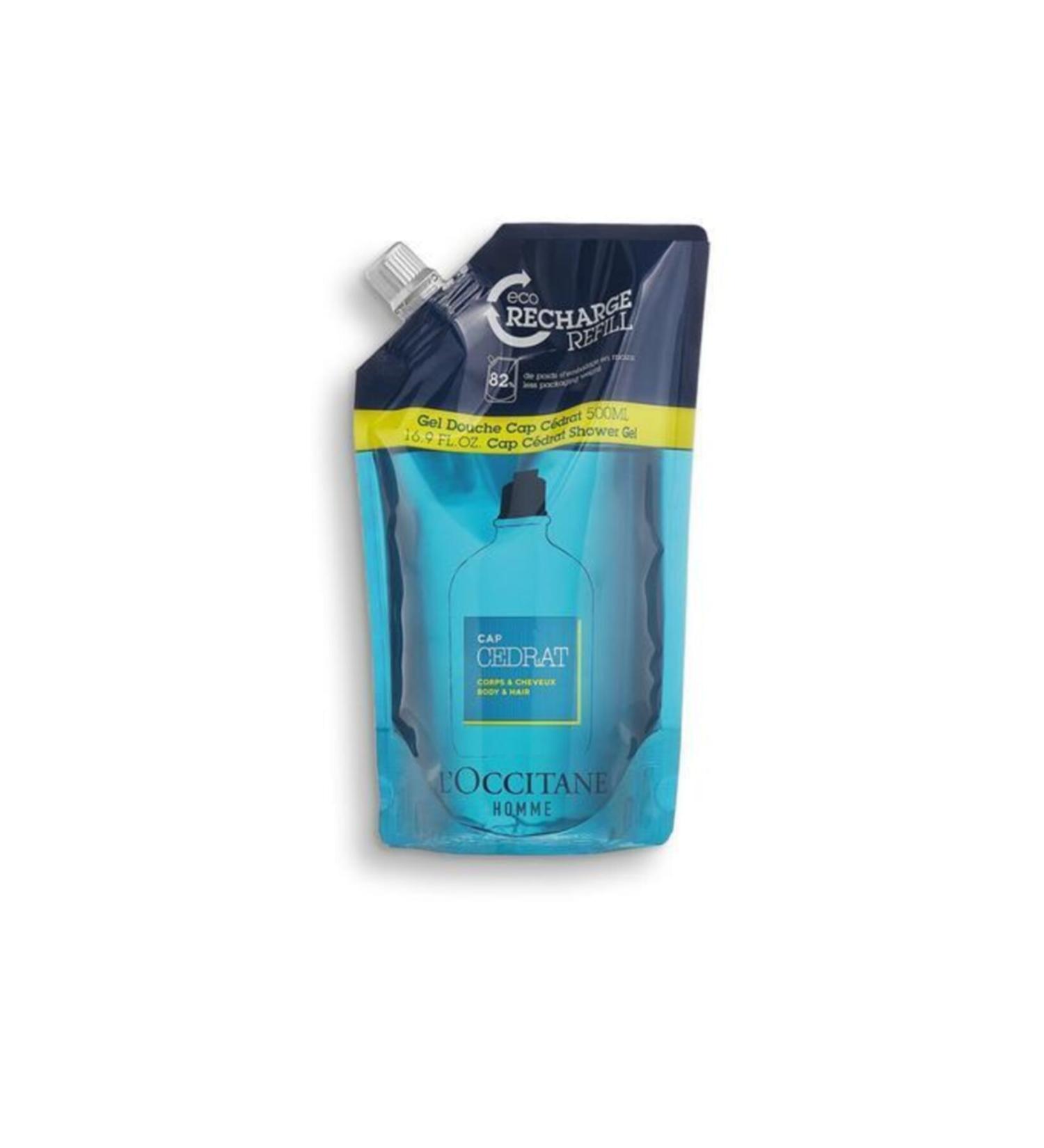 L'Occitane Cap Cedrat Shower Gel Ecological & Economical Refill - Cap Cedrat Shower Gel Refill 500ml