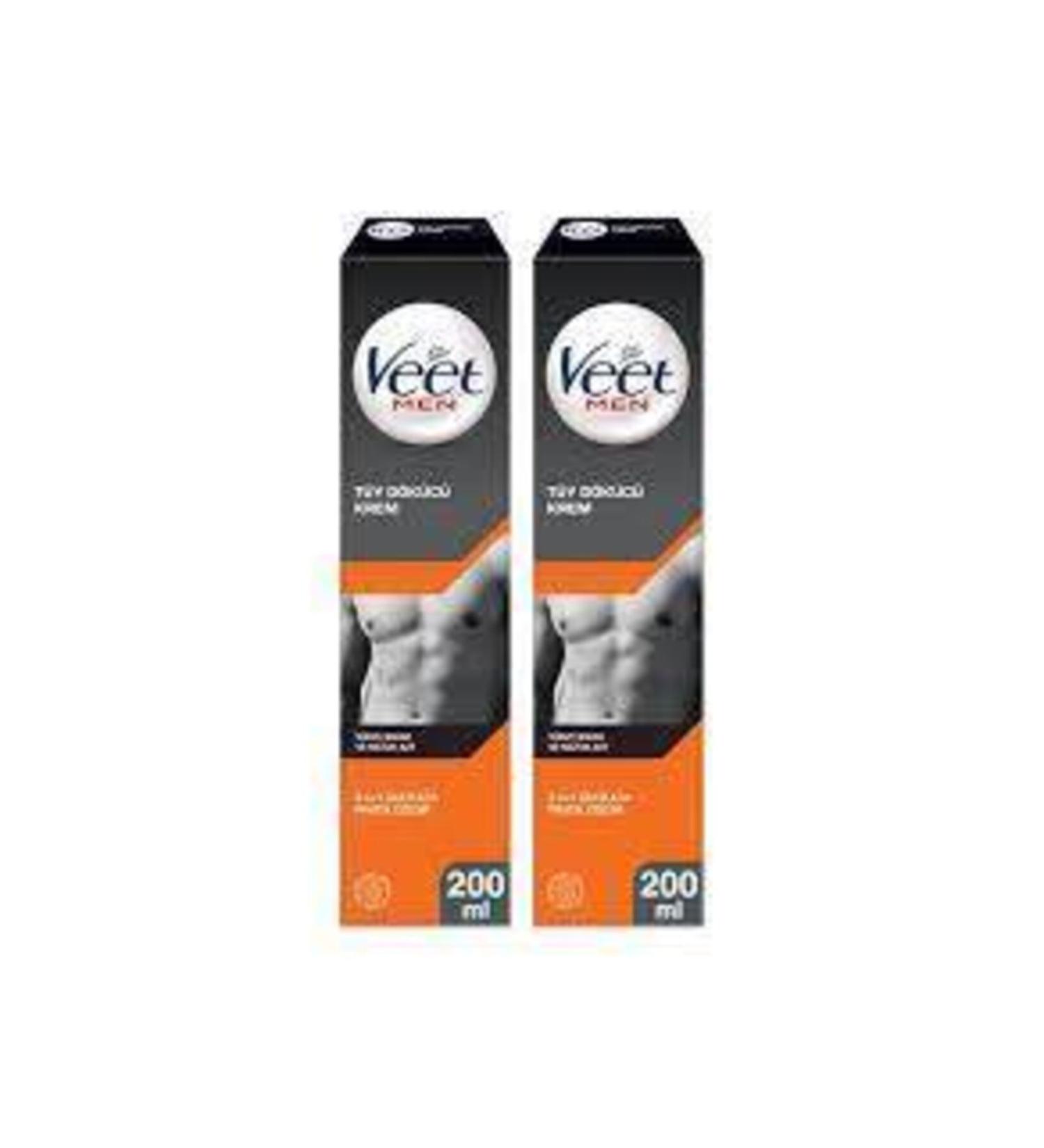Veet Hair Removal Cream 200 Ml For Men X 2 Pieces