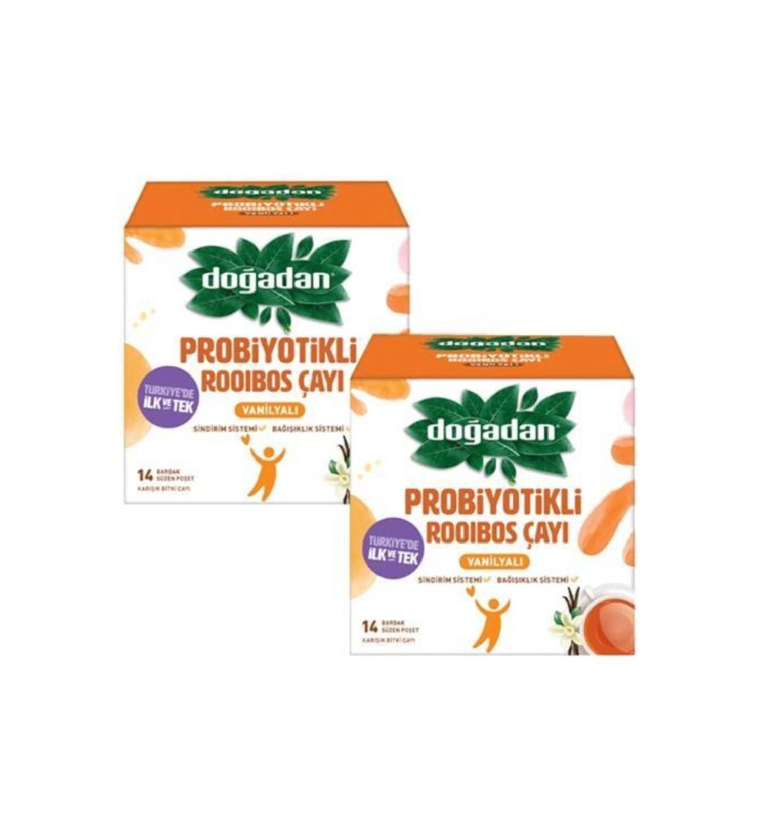 Do adan Probiotic Roobios Vanilla Cup Tea Bag 14' x 2 Pcs