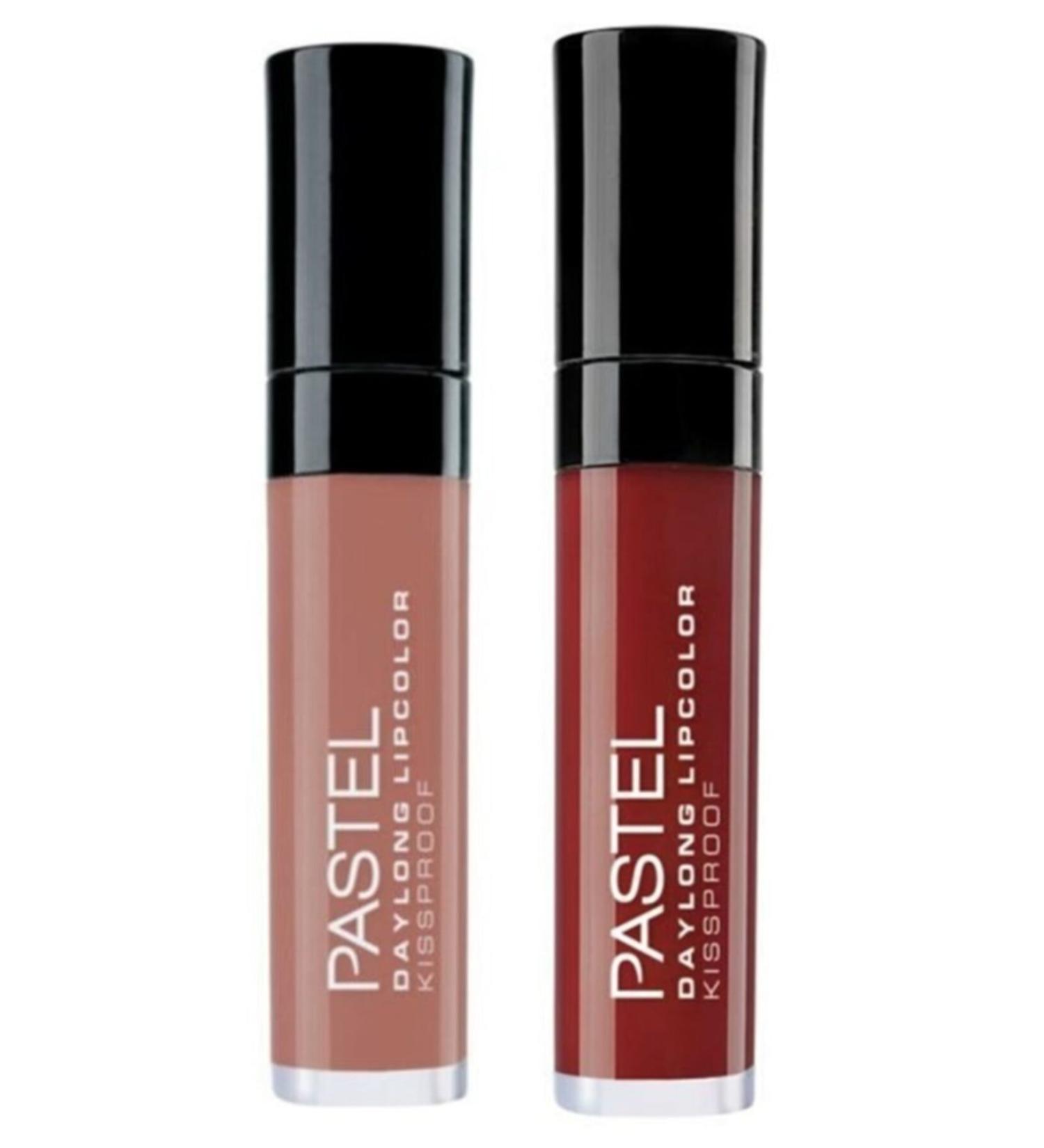 Pastel Matte Liquid Lipstick - Daylong Lipcolor Kissproof No 26-no 42 +biota Oil Gift