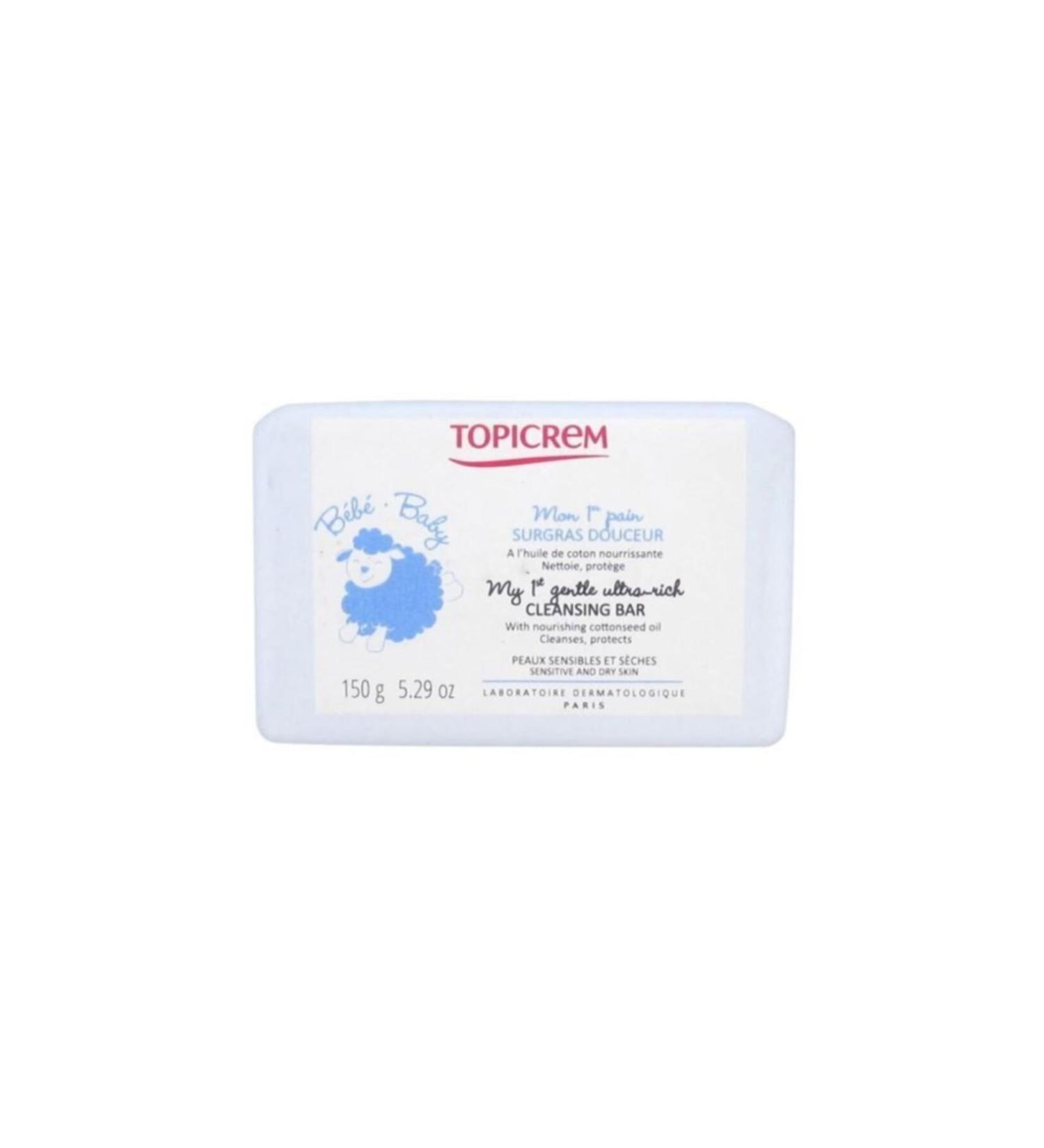 Topicrem My 1st Gentle Ultra Rich Cleansing Bar 150g (SINGLE)