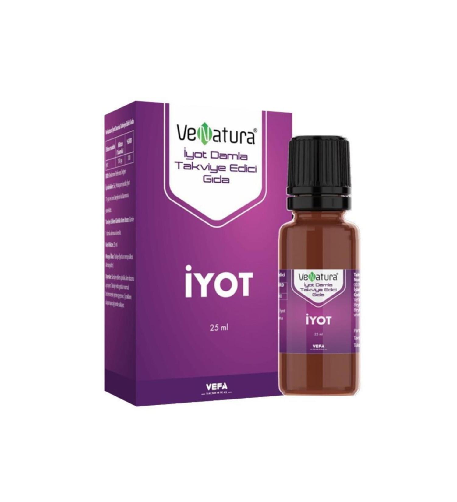 Venatura Iodine Drops Supplementary Food 25 Ml