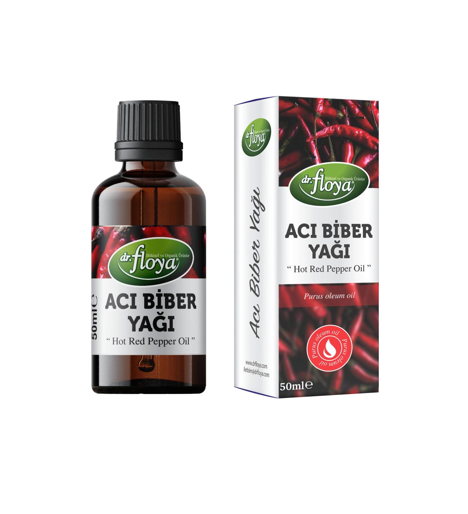 Dr. Floya Hot Pepper Oil 50 Ml. (pure)