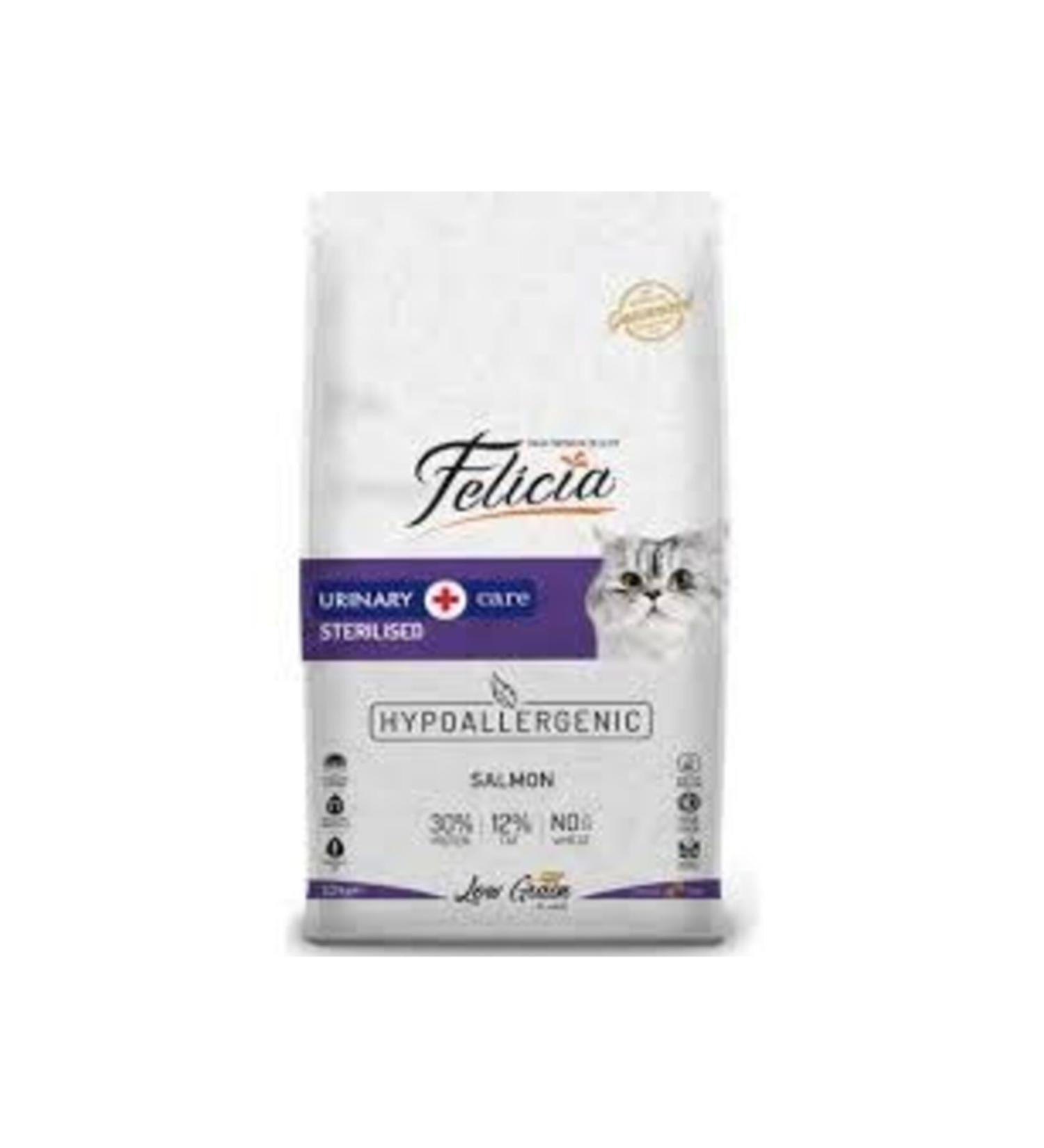 Felicia Low Grain Hypoallergenic Salmon Sterilized Cat Food 2 Kg
