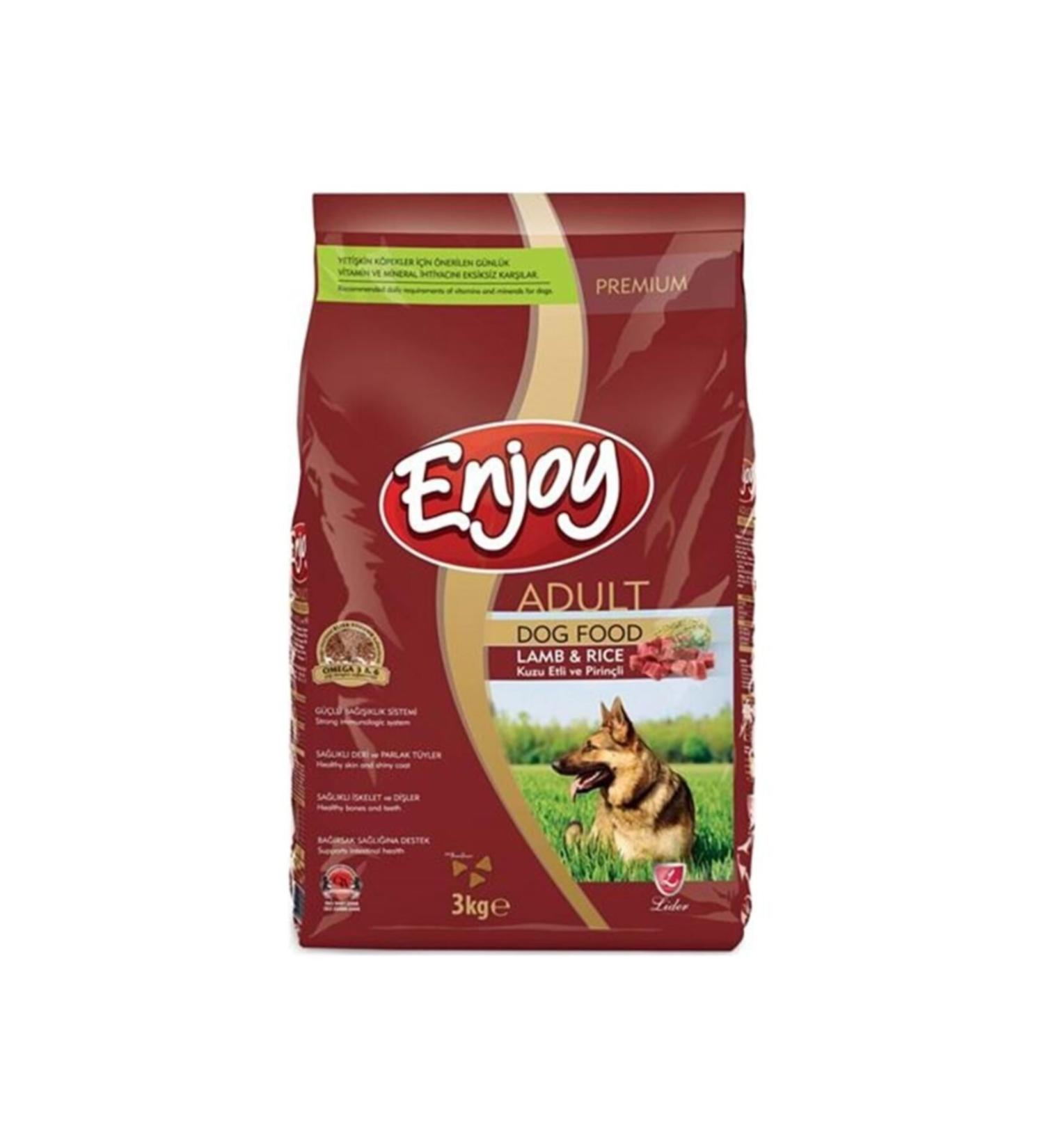 Enjoy Lamb Adult Dog Food 3 Kg