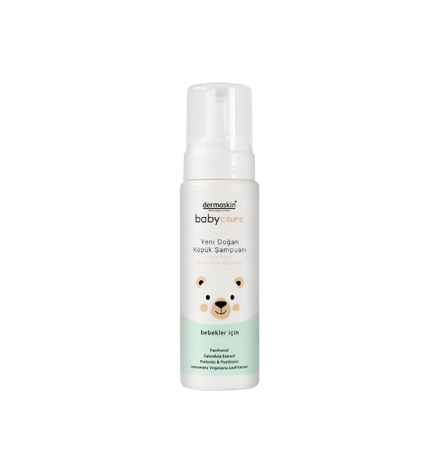 Dermoskin Newborn Foam Shampoo 200 ml