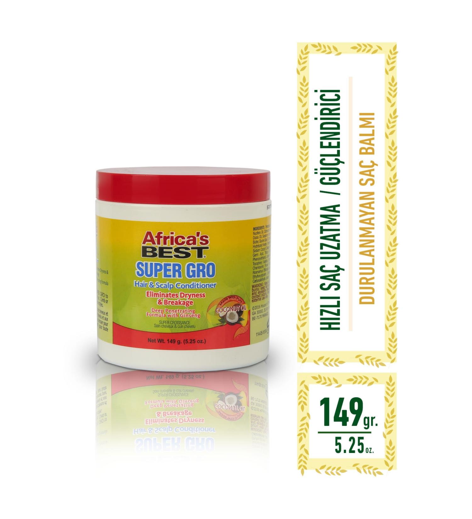 Africa's Best Enriched Hair Balm for Slow Growing Hair 149 Gr