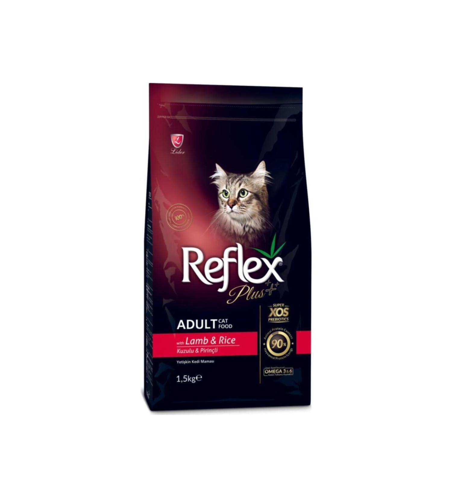 Reflex Adult Cat Food with Lamb and Rice 1.5 kg