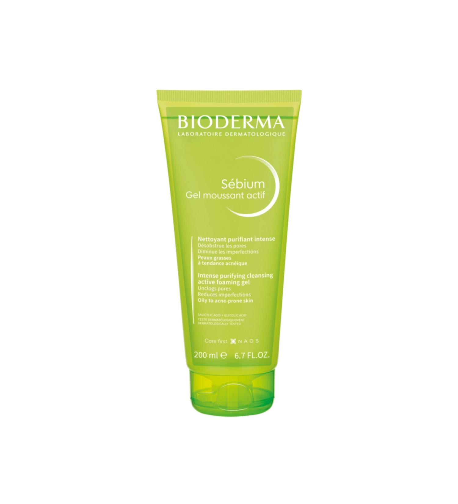 Bioderma Sebium Active Intensive Purifying Cleansing Gel 200ml