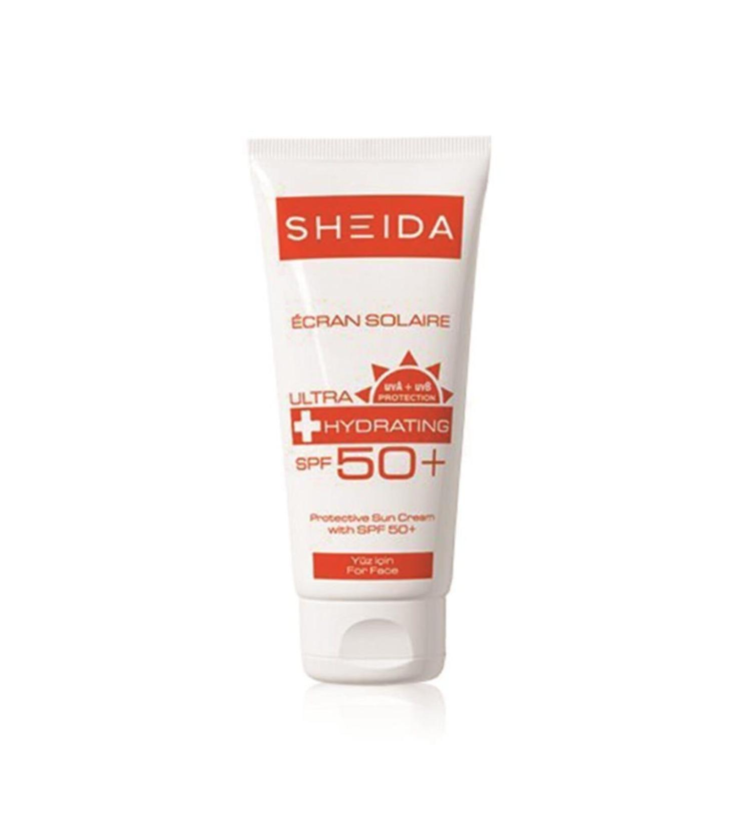Sheida Ecran Solaire Sunscreen (For Face) Spf 50+ 75ml