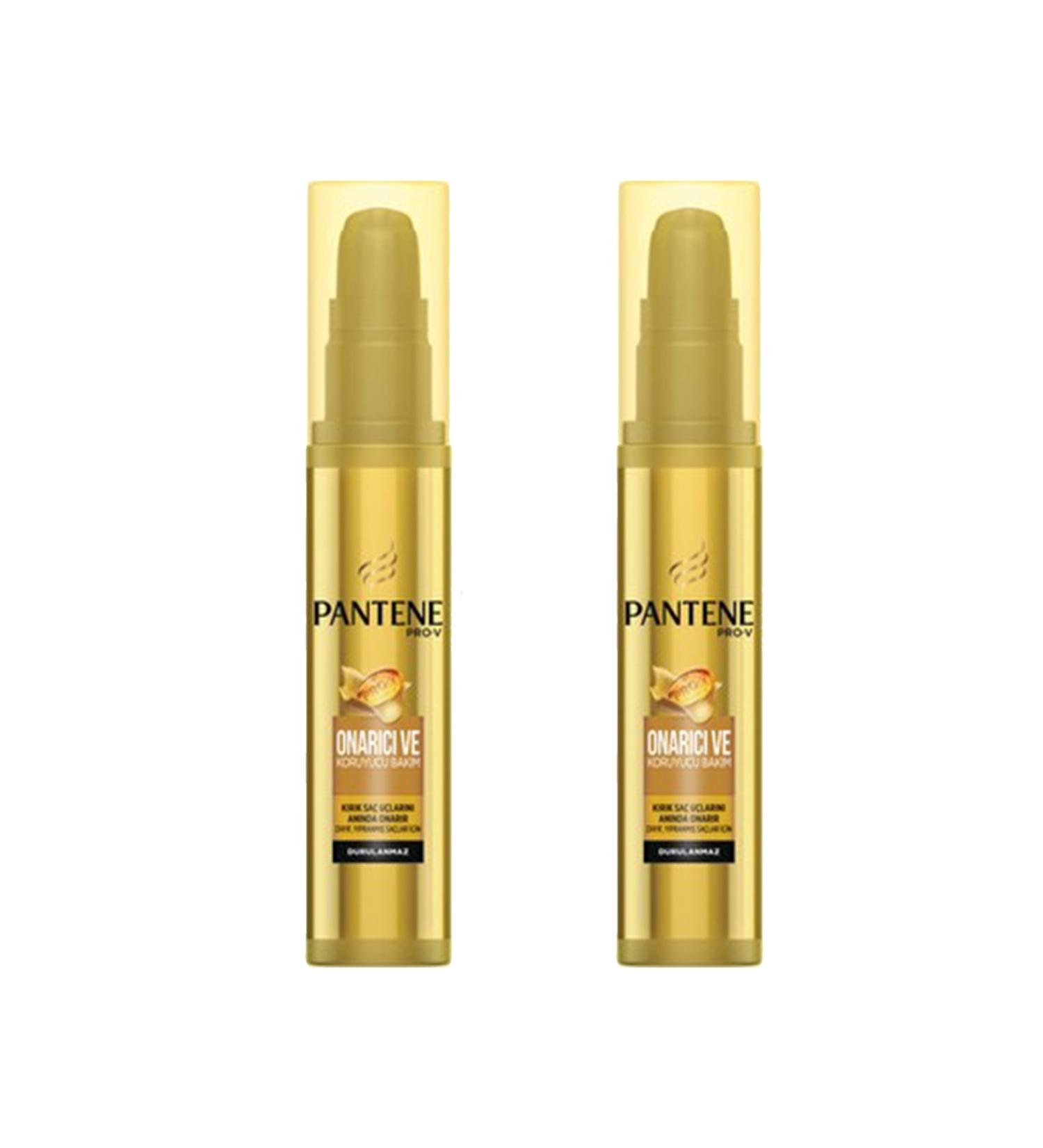 Pantene Hair Care Serum 2 Pieces Instant Split End Repair 75ml + 75ml
