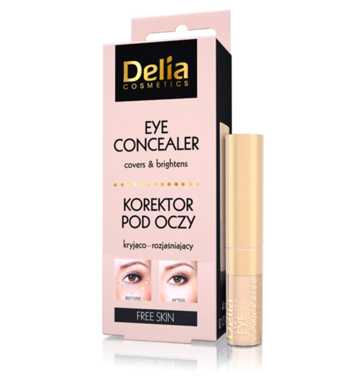 Delia Eye Concealer 03 Luminous Effect Ivory Light