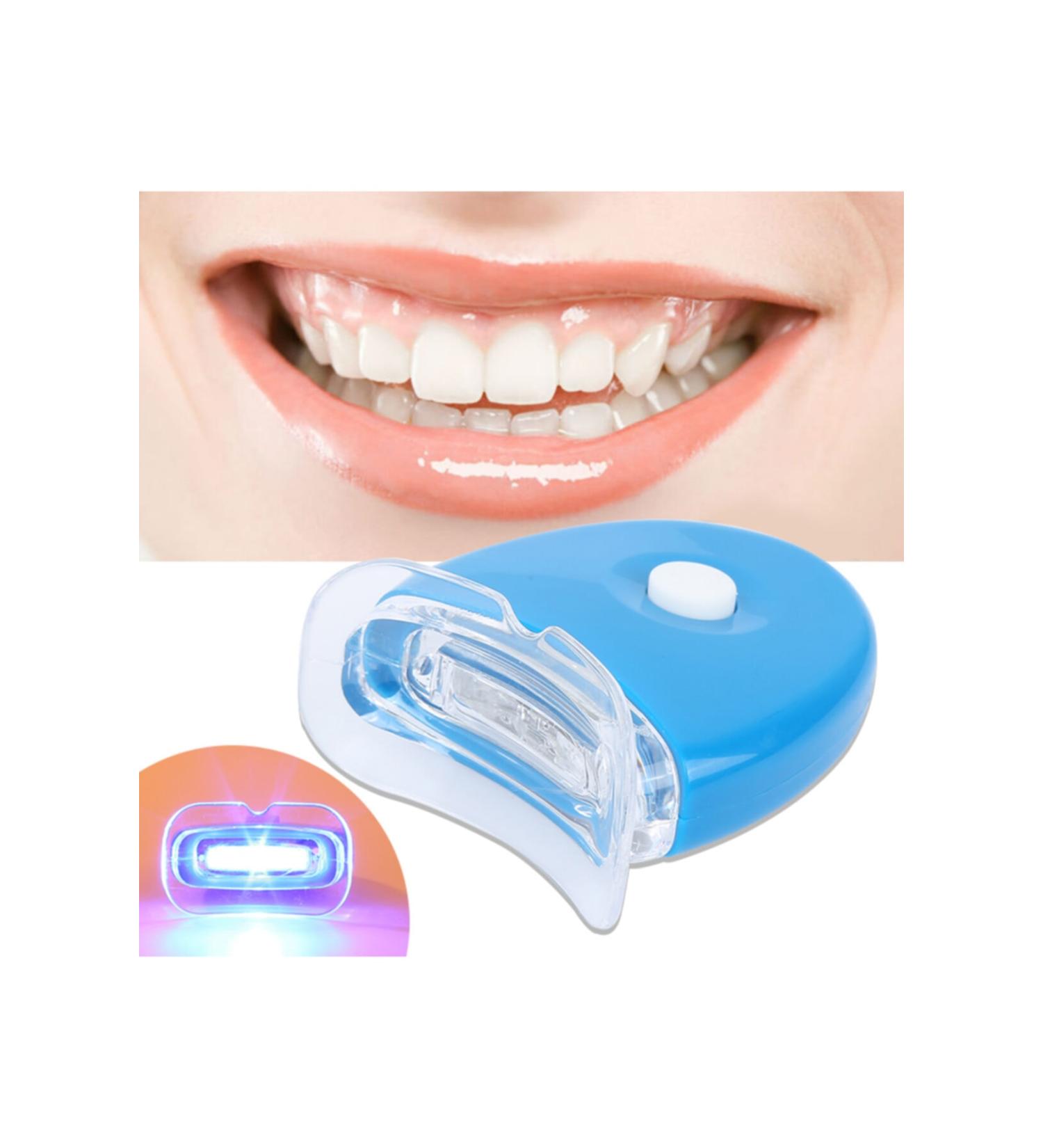 WhiteLight Blue Led Teeth Whitening Accelerator UV Blue Light Gel And Mouthpiece - Buy Online on GoSupps.com