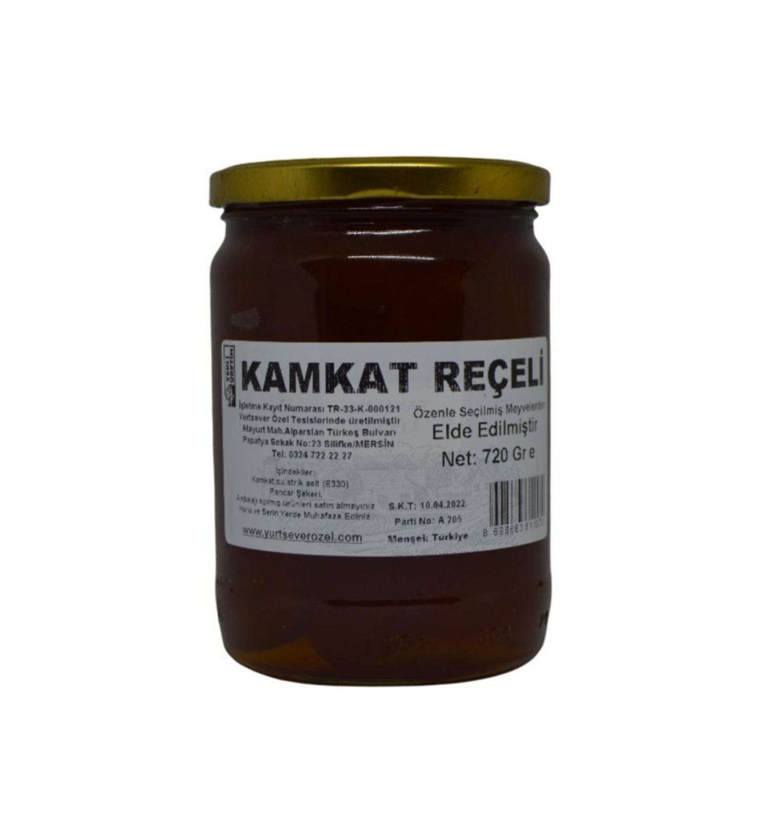 Patriotic Natural Kumquat Jam (720 Gr)