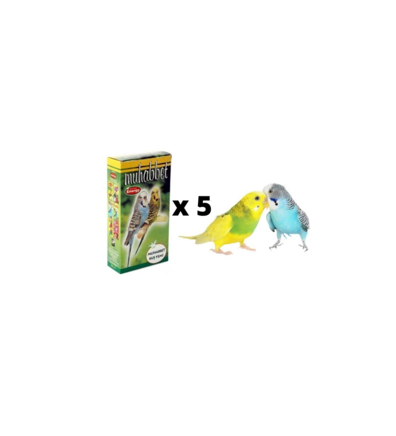 Energy 5-Piece Bird Food Budgie Budgie Bird Food Package