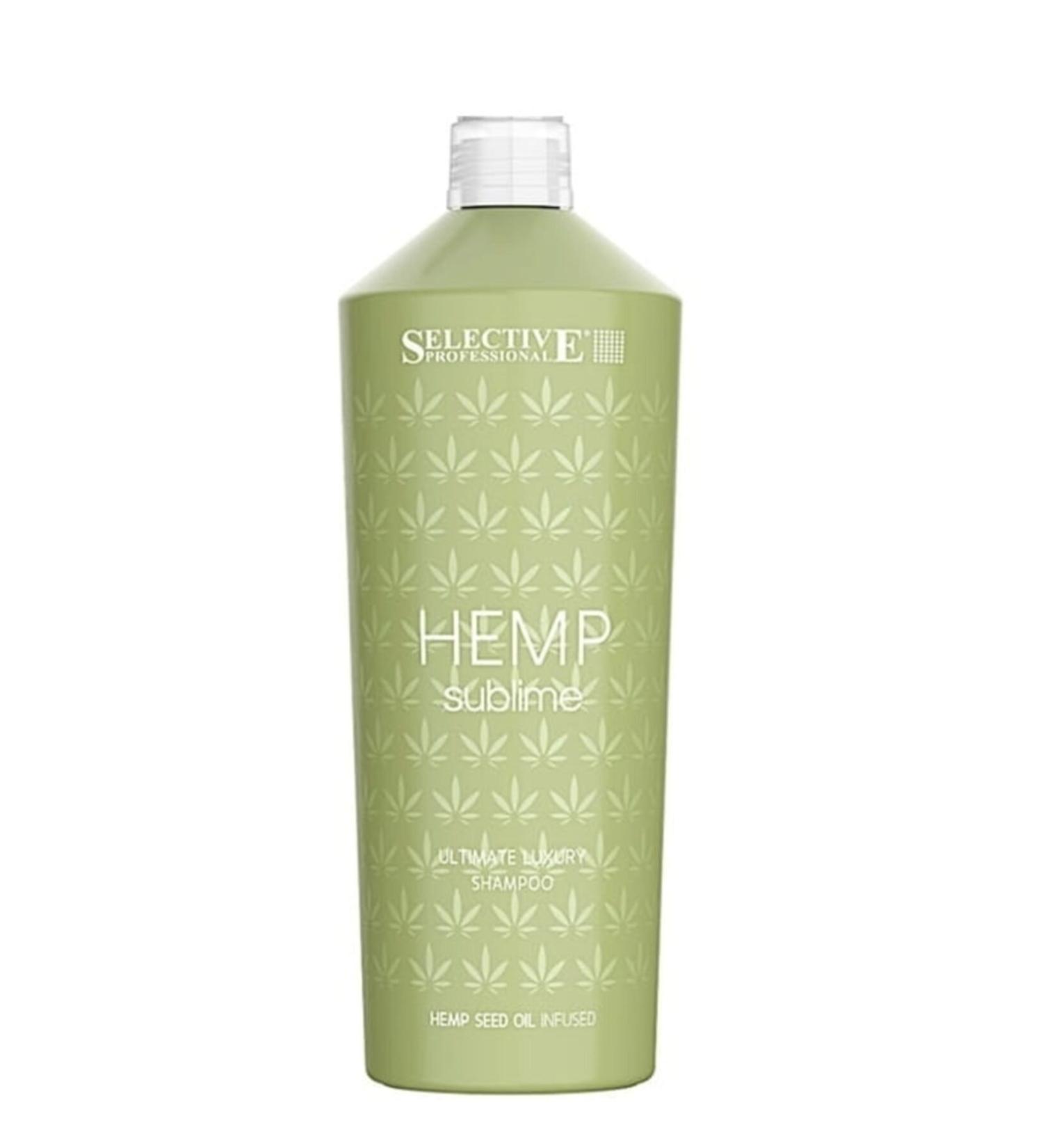 Selective Professional Selective Shampoo Hemp 1000 ml - Buy Online on GoSupps.com