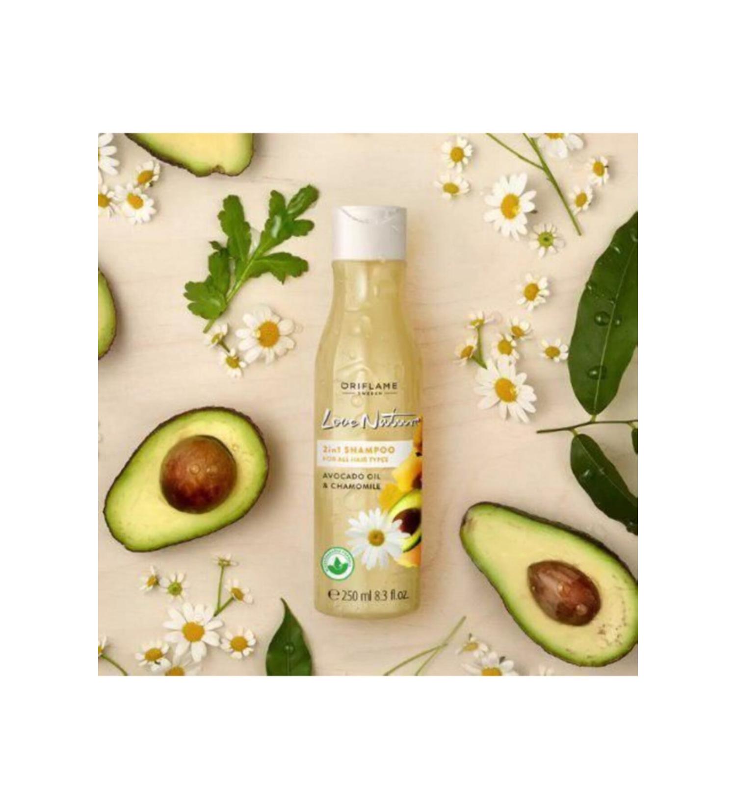 Oriflame Love Nature Avocado Oil and Chamomile Oil for All Hair...