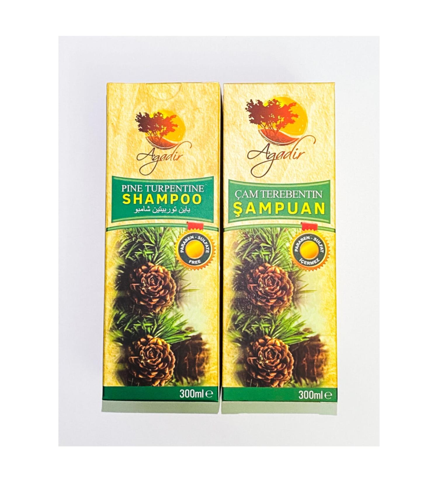 Agadir Pine Turpentine Shampoo Duo