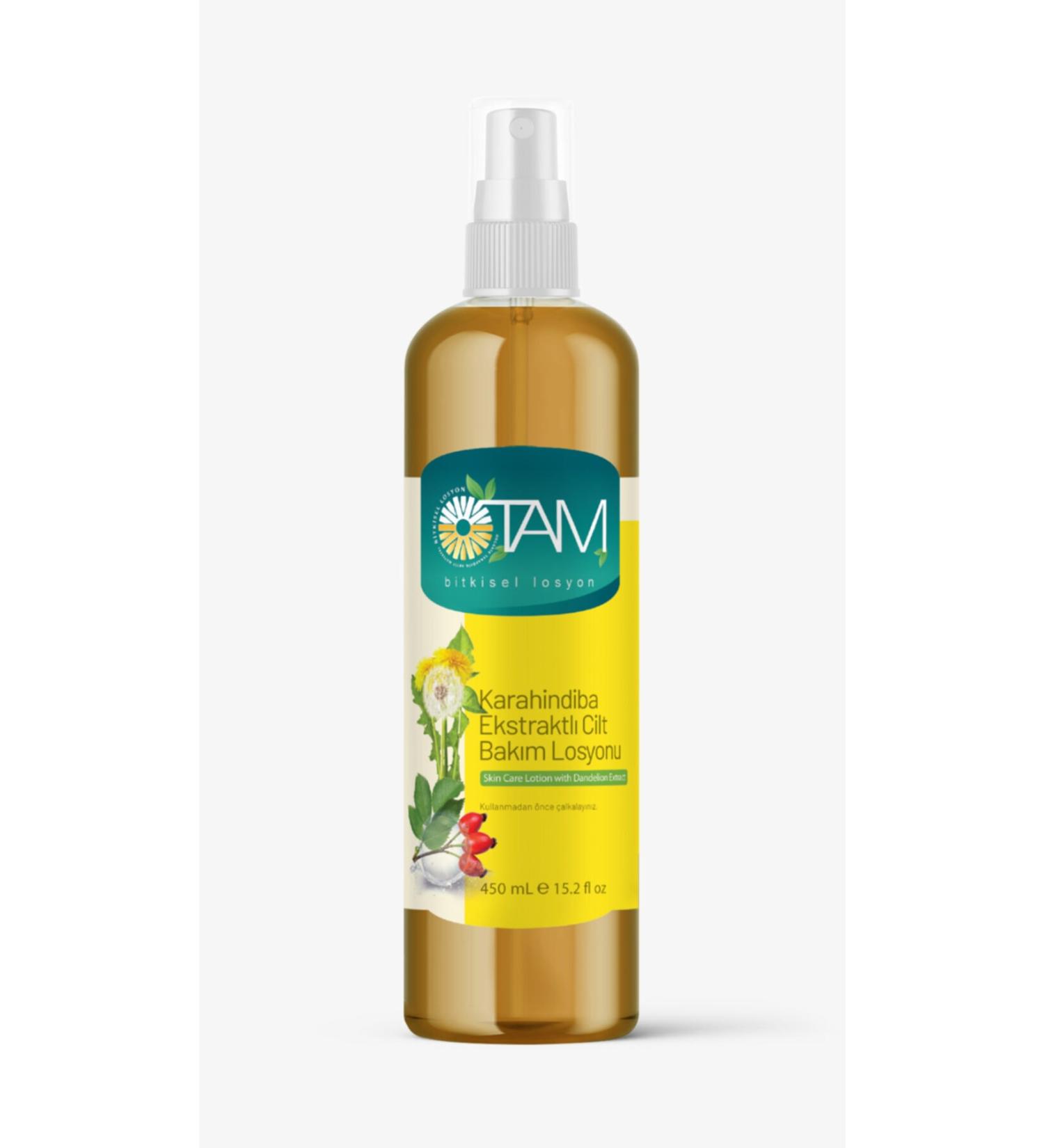 OTAM Dandelion Extract Skin Care Lotion - 450 Ml
