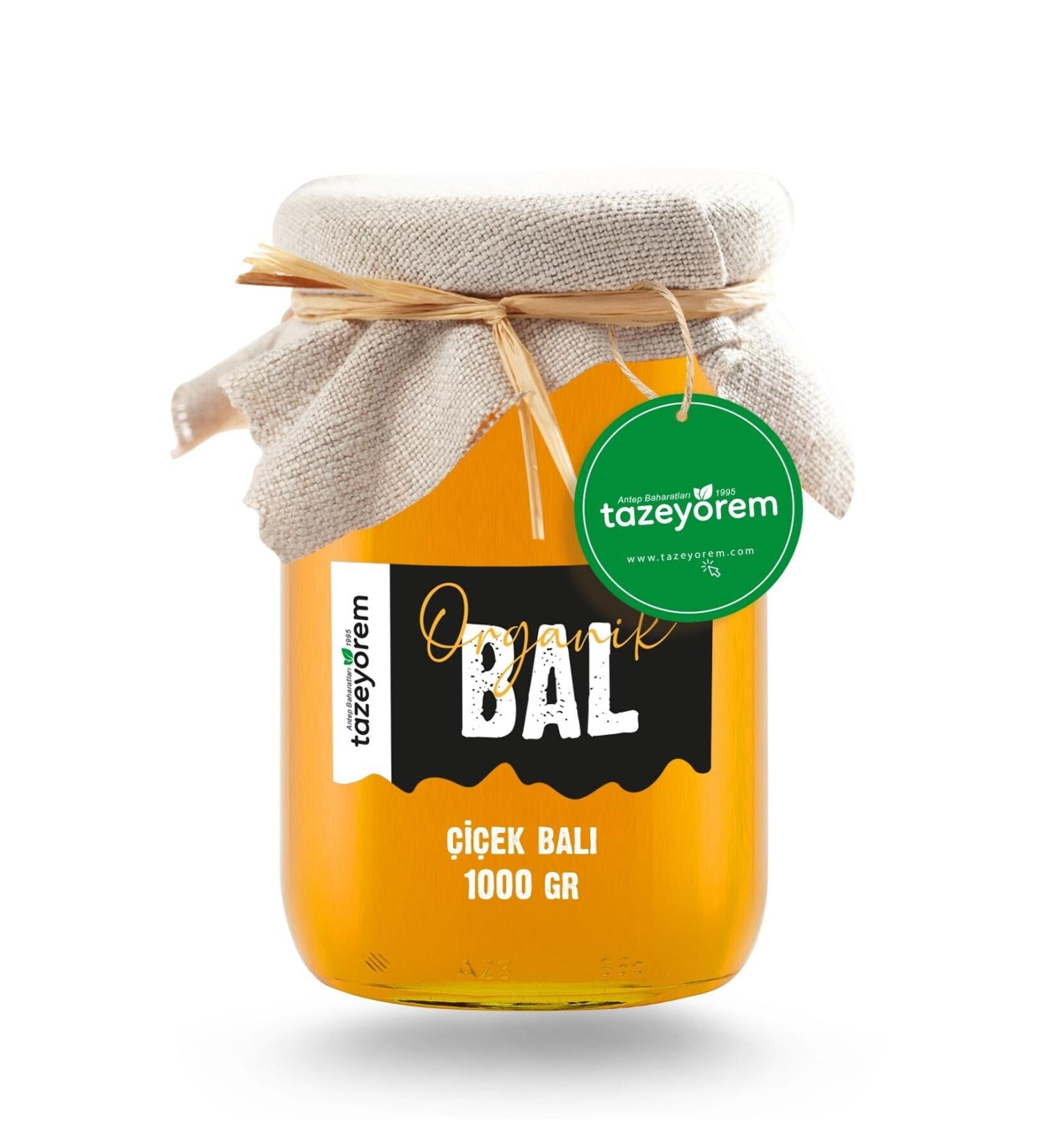 Tazey rem Flower Honey 1000 gr / Antep Spices