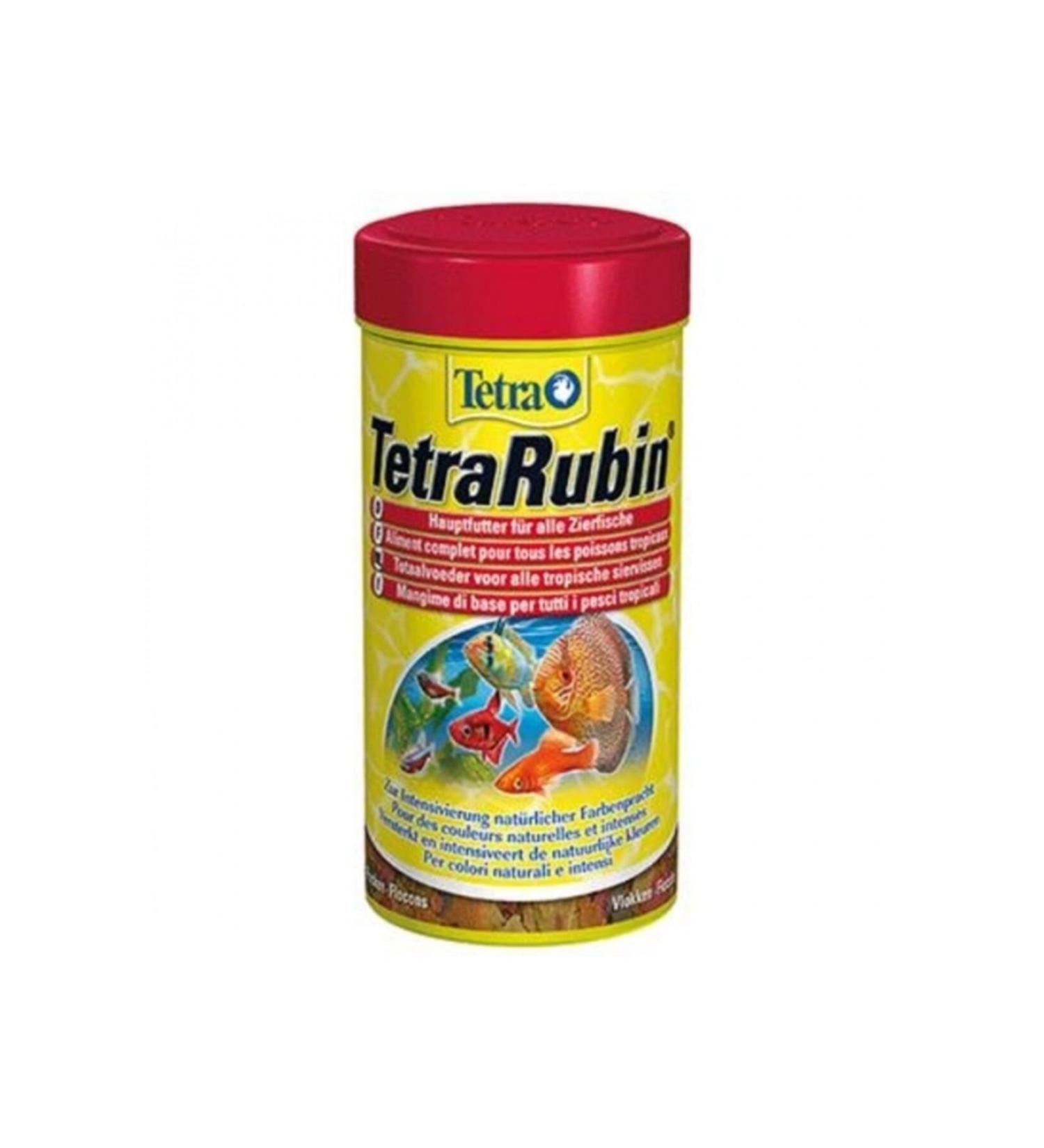 Tetra Rubin Flakes 250 Ml Coloring Fish Food