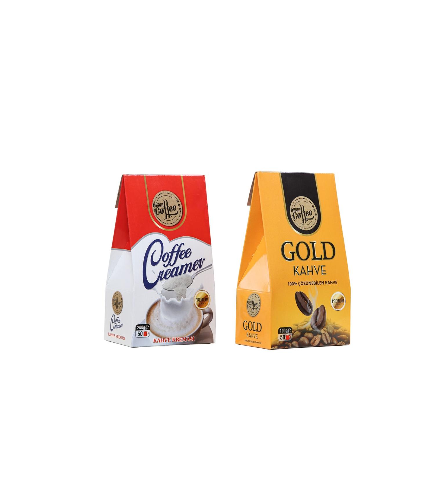 Okant Coffee Creamer and Gold Coffee 2-Pack