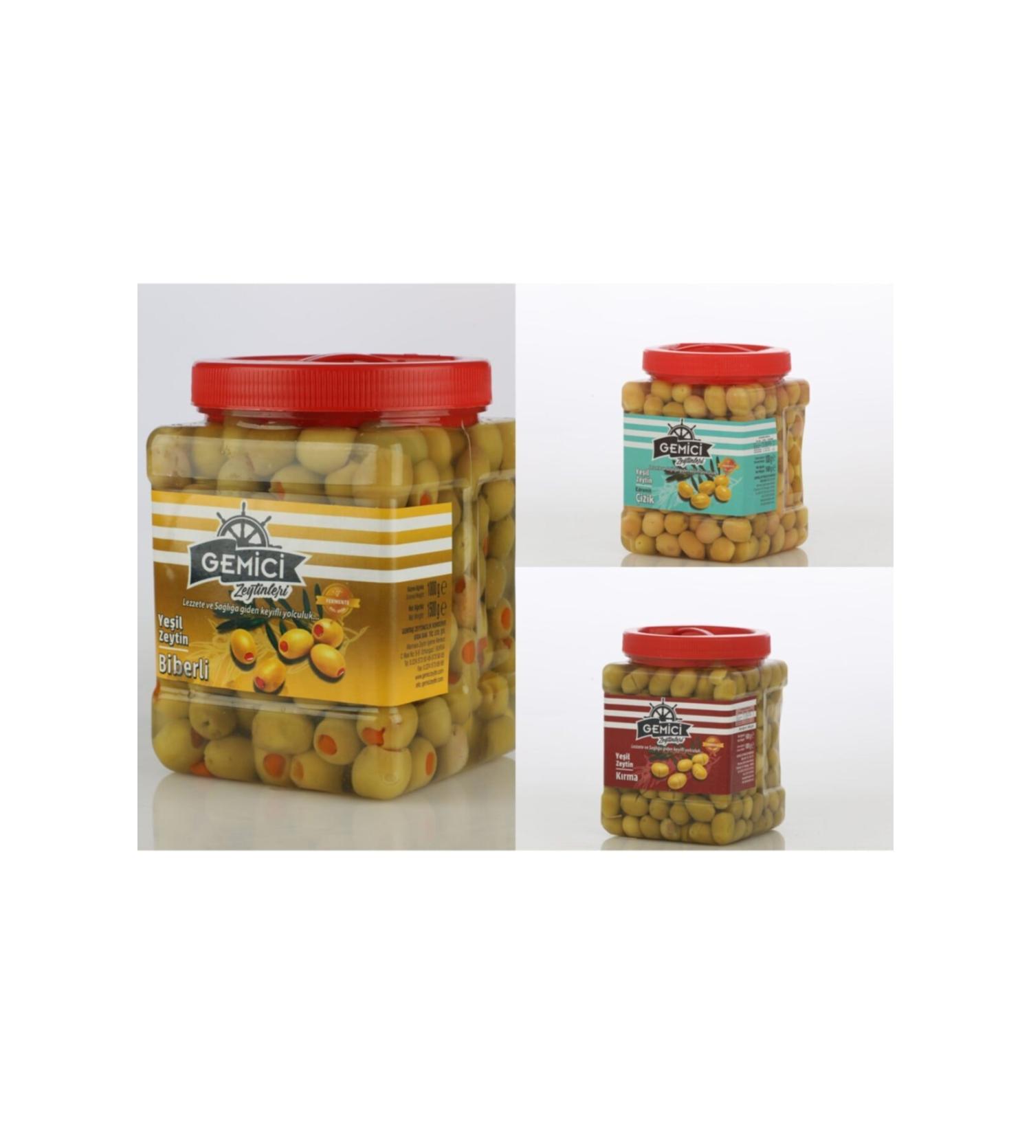 Sailor Olive Green Olive Set 3 Pieces X 1 kg