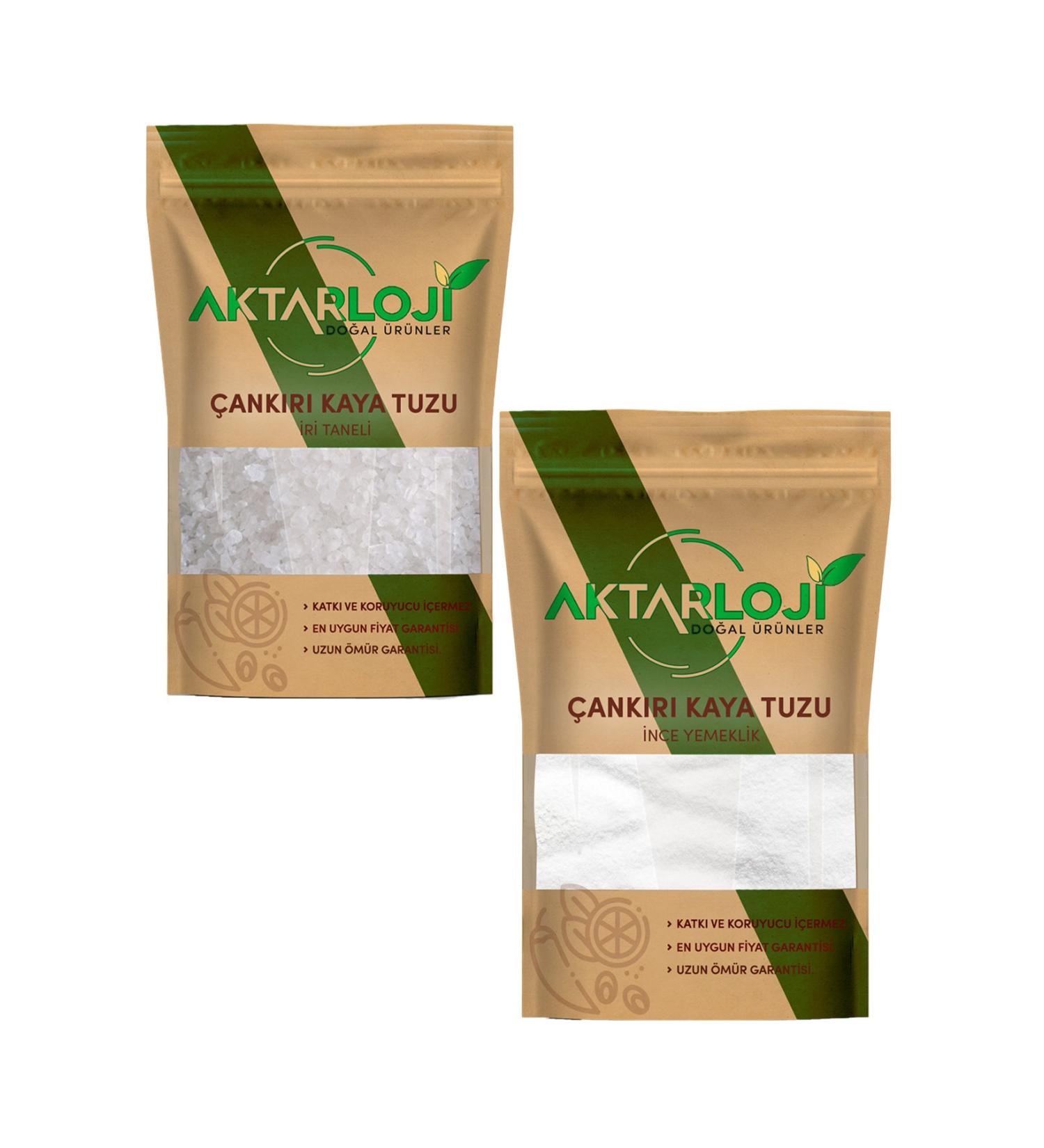 Aktarloji ank r Rock Salt Set 10 Kg (5 Kg Coarse Rock Salt + 5 Kg Fine Rock Salt)