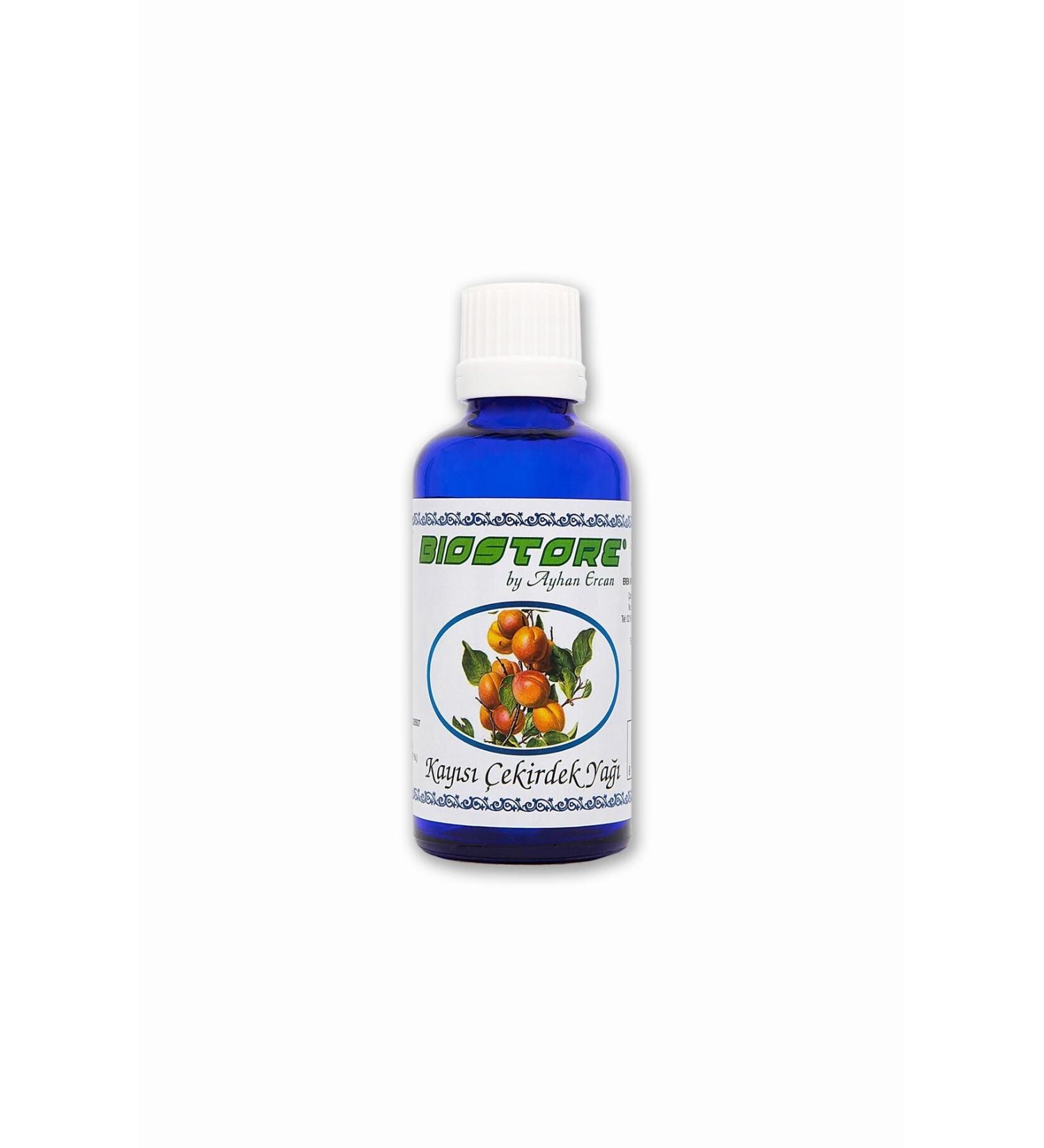Biostore Cold Pressed Pure Apricot Kernel Oil 50 ml