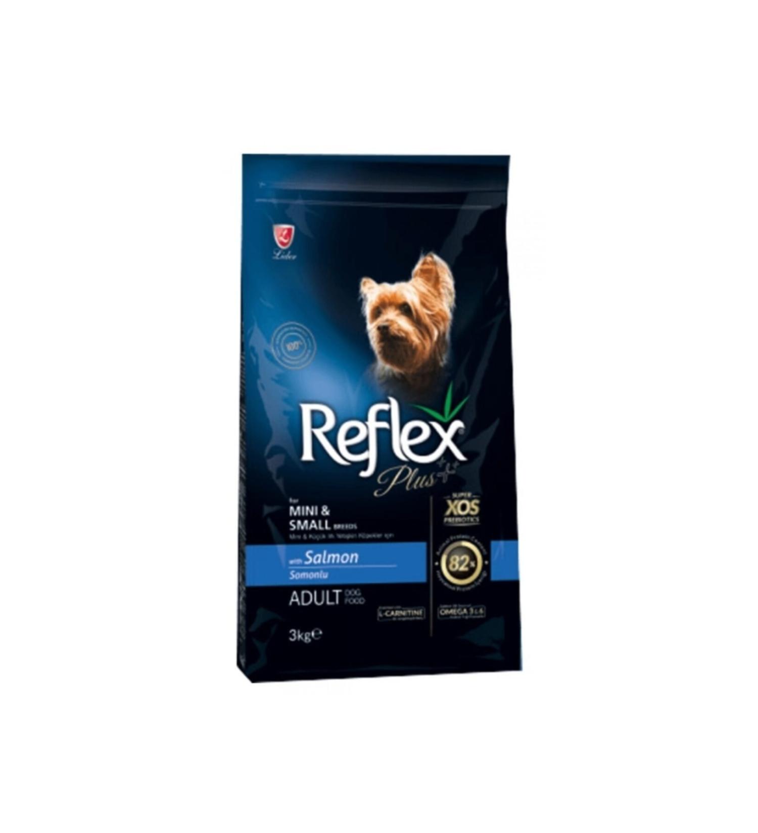 Reflex Plus Small Adult Dog Food with Salmon 3 kg
