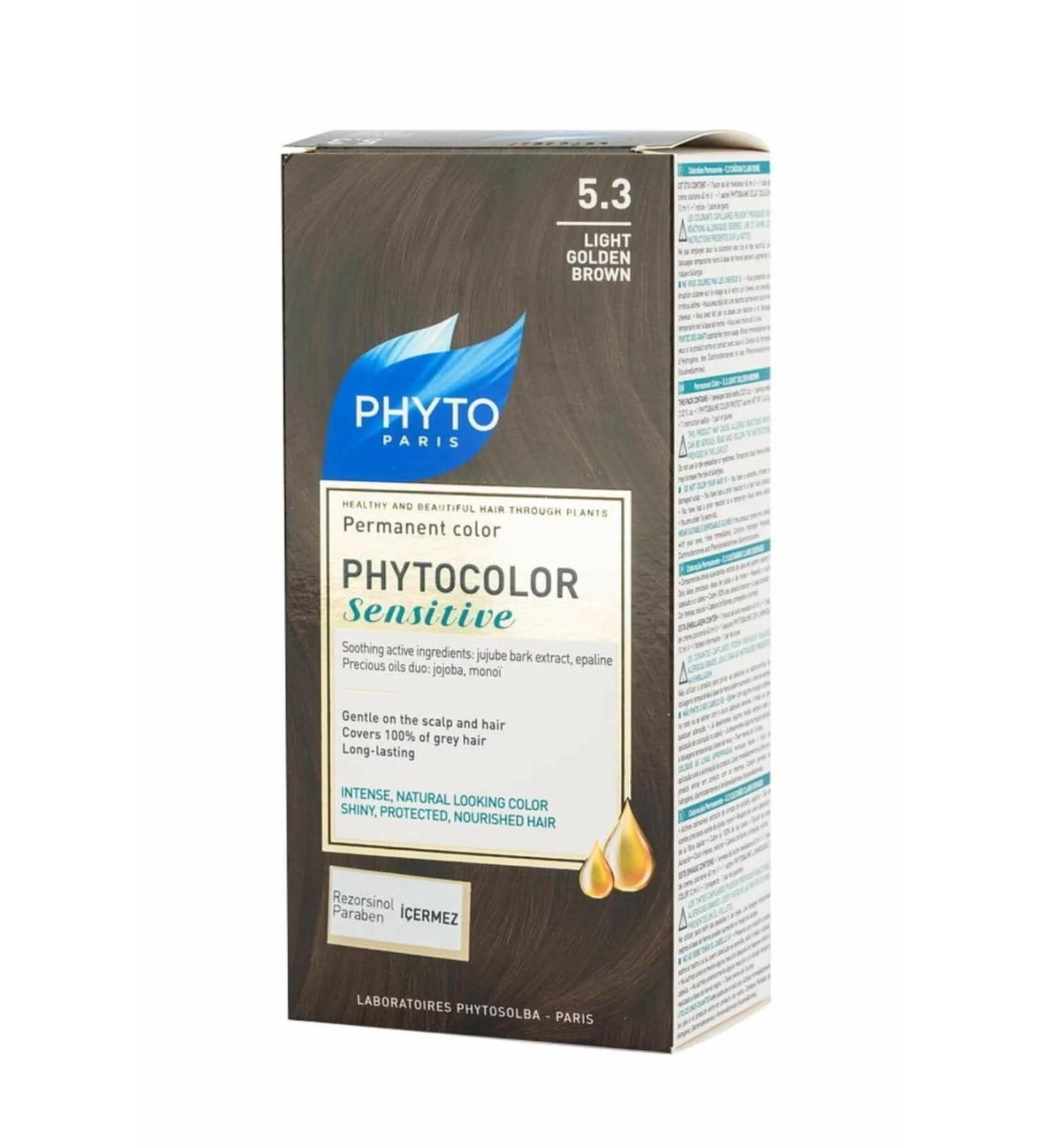 Phyto Color Sensitive 5.3 Light Golden Brown