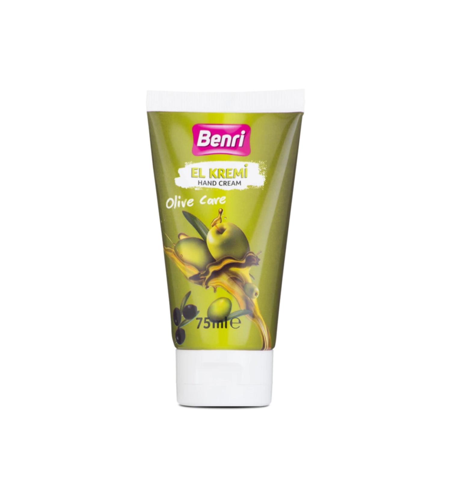 Benri Olive Care Hand Cream 75 Ml Hand Face Cream