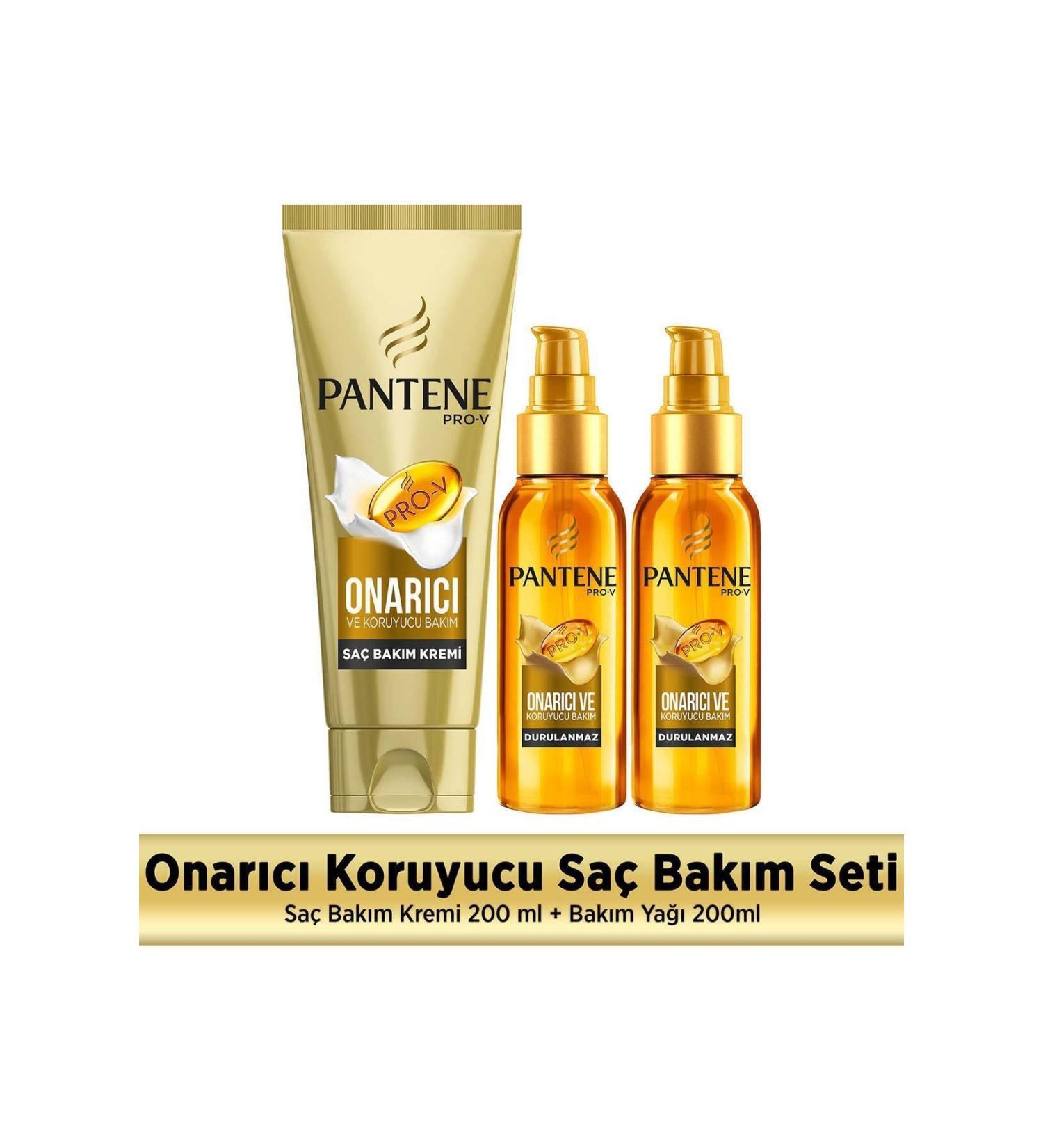 Pantene 3 Minute Miracle Hair Care Cream 200 ml + 2 Care Oil - Buy Online on GoSupps.com