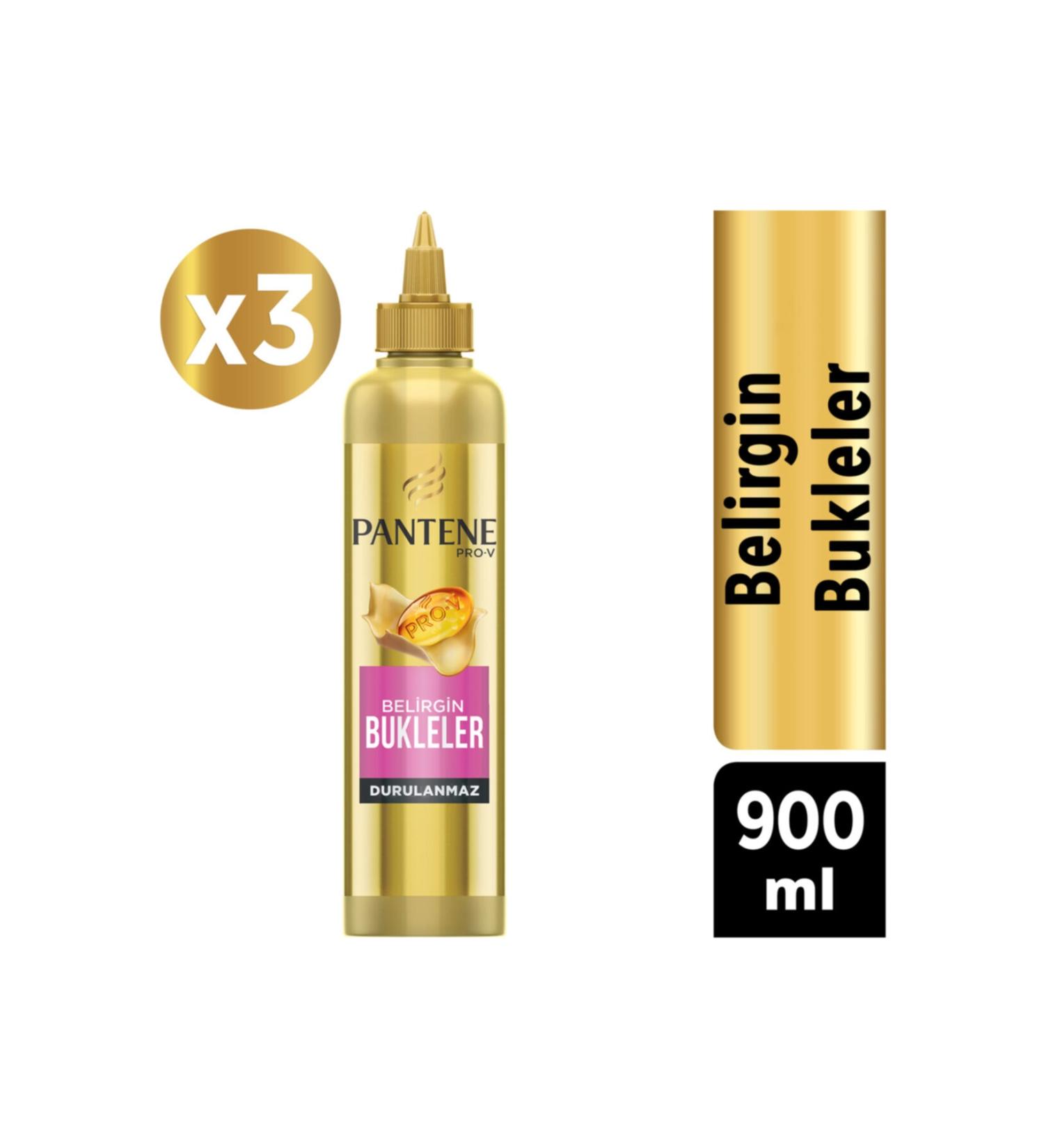 Pantene 7/24 Definite Curls Hair Care Cream 300 Ml X 3 Pieces - Buy Online on GoSupps.com