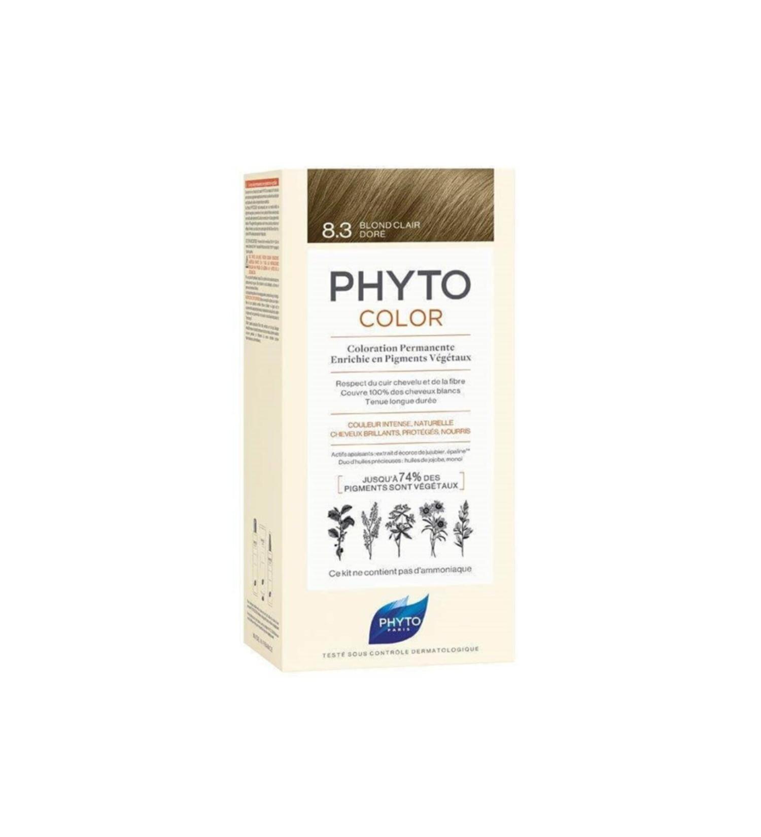 Phyto Color Hair Dye 8.3 Yellow Gold