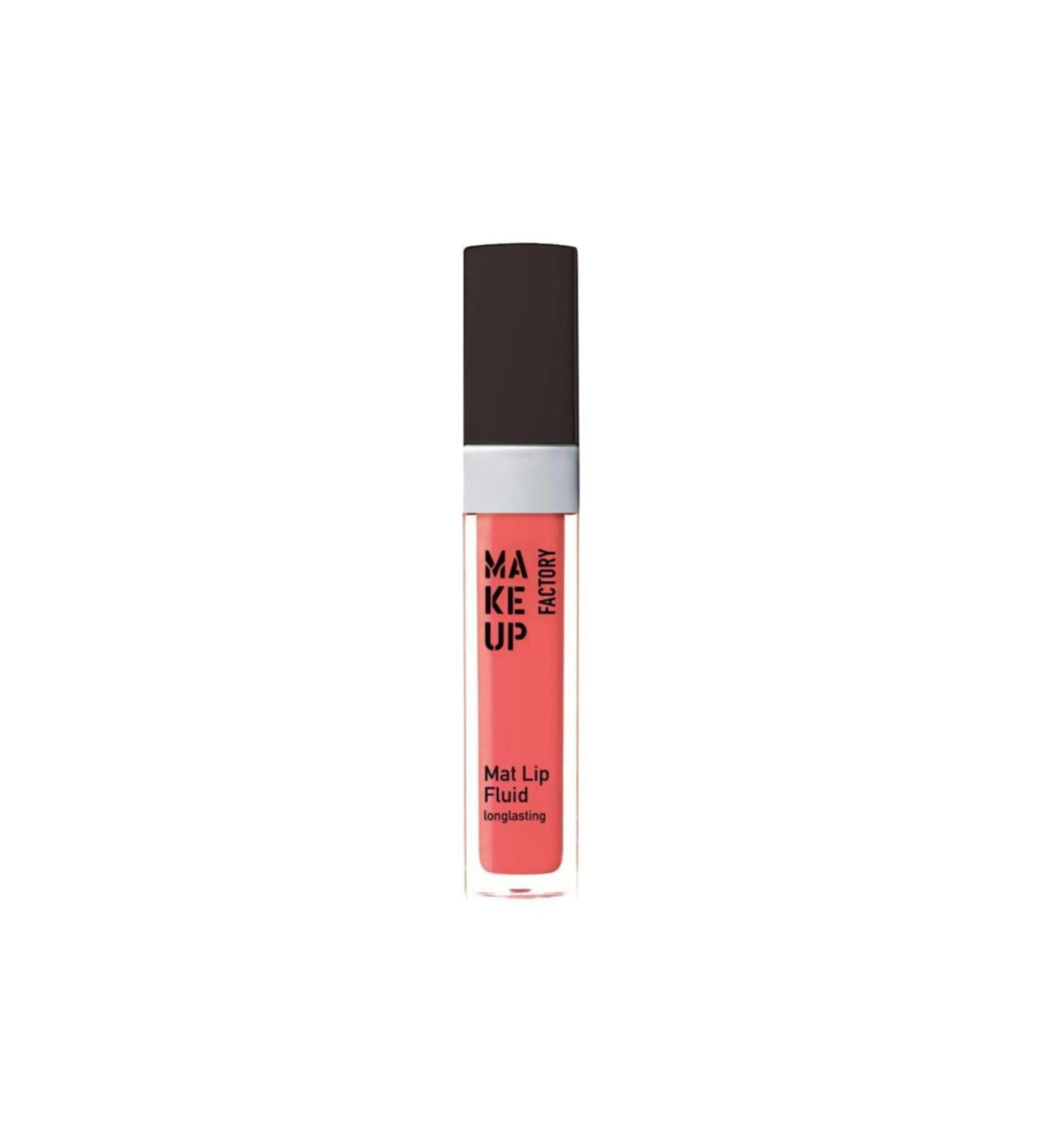 MAKE UP FACTORY Matte Lip Fluid 34 Pink Scarlet Liquid Lipstick