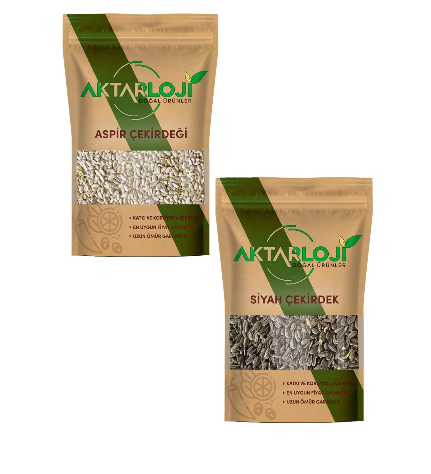 Aktarloji 500 Gr Small Black Seed + 500 Gr Safflower Seed Parrot Food