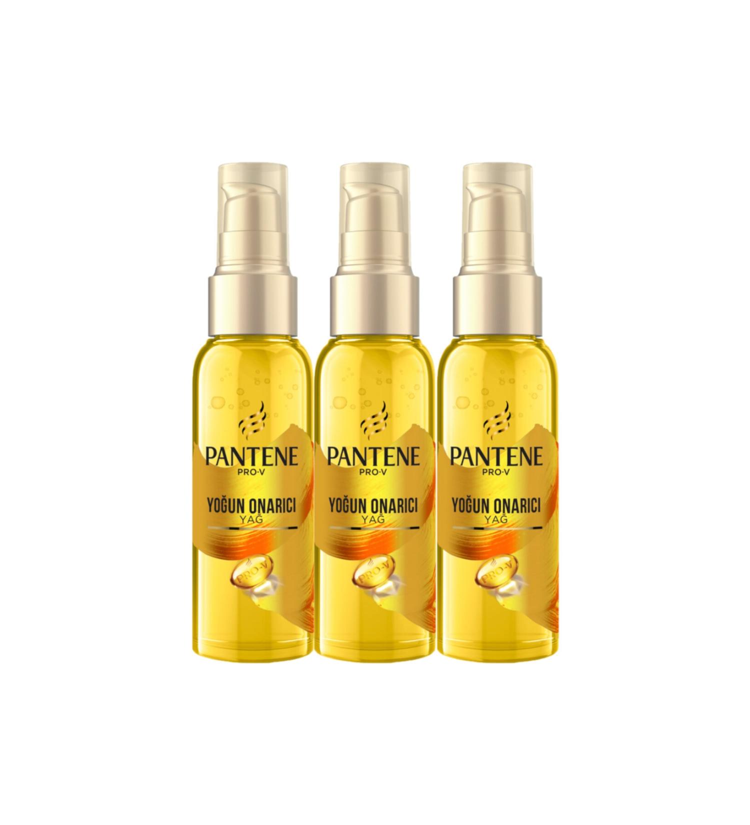 Pantene Hair Care Oil Keratin Essence Repair Vitamin E 100 Ml X 3 Pieces - Buy Online on GoSupps.com