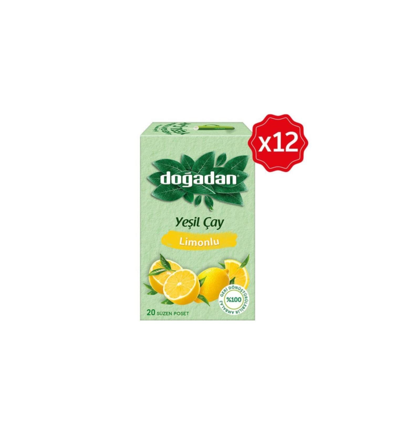 Do adan Green Tea Lemon 20 x 12 pieces