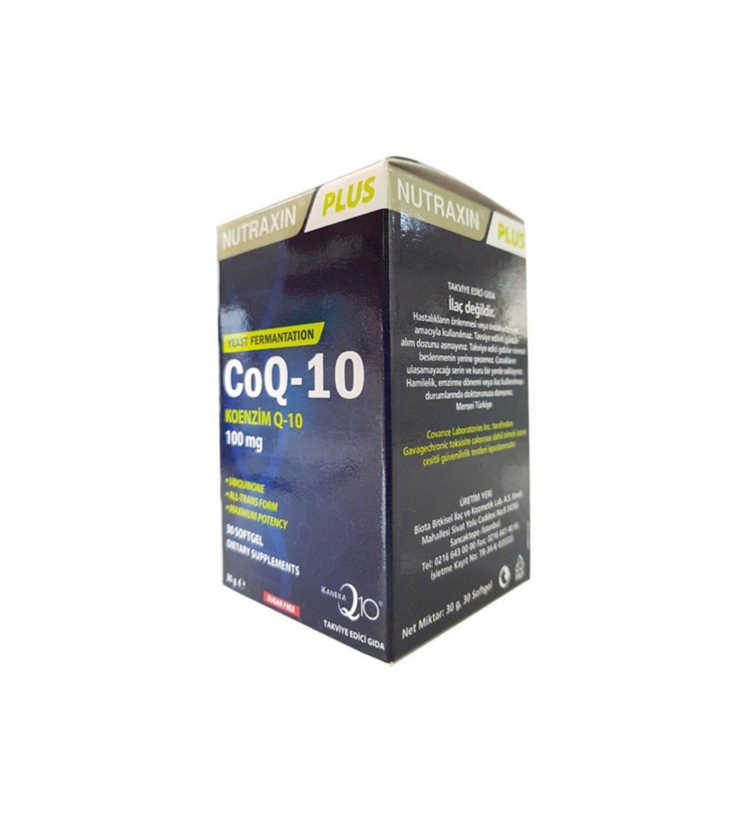 Nutraxin Coq-10 30 Softgel