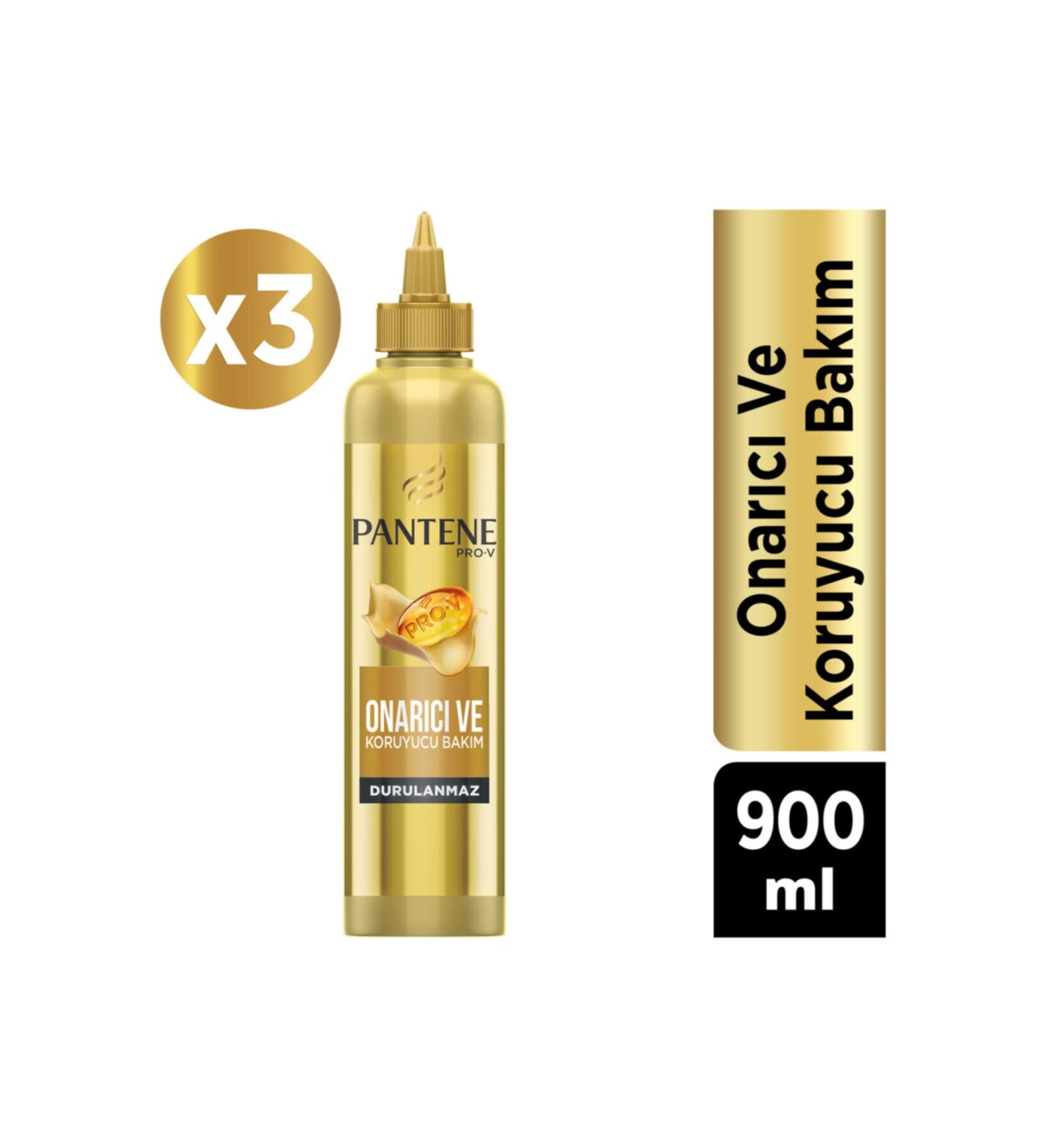 Pantene 7/24 Instant Repair and Moisturizing Hair Care Cream 300 Ml X 3 Pieces - Buy Online on GoSupps.com