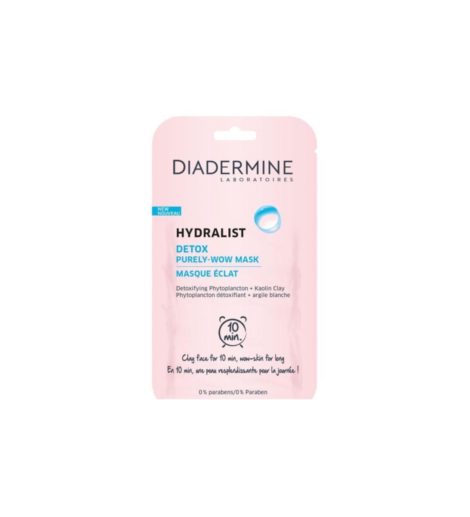 Diadermine Hydralist Detox Purely Wow Mask 8ml
