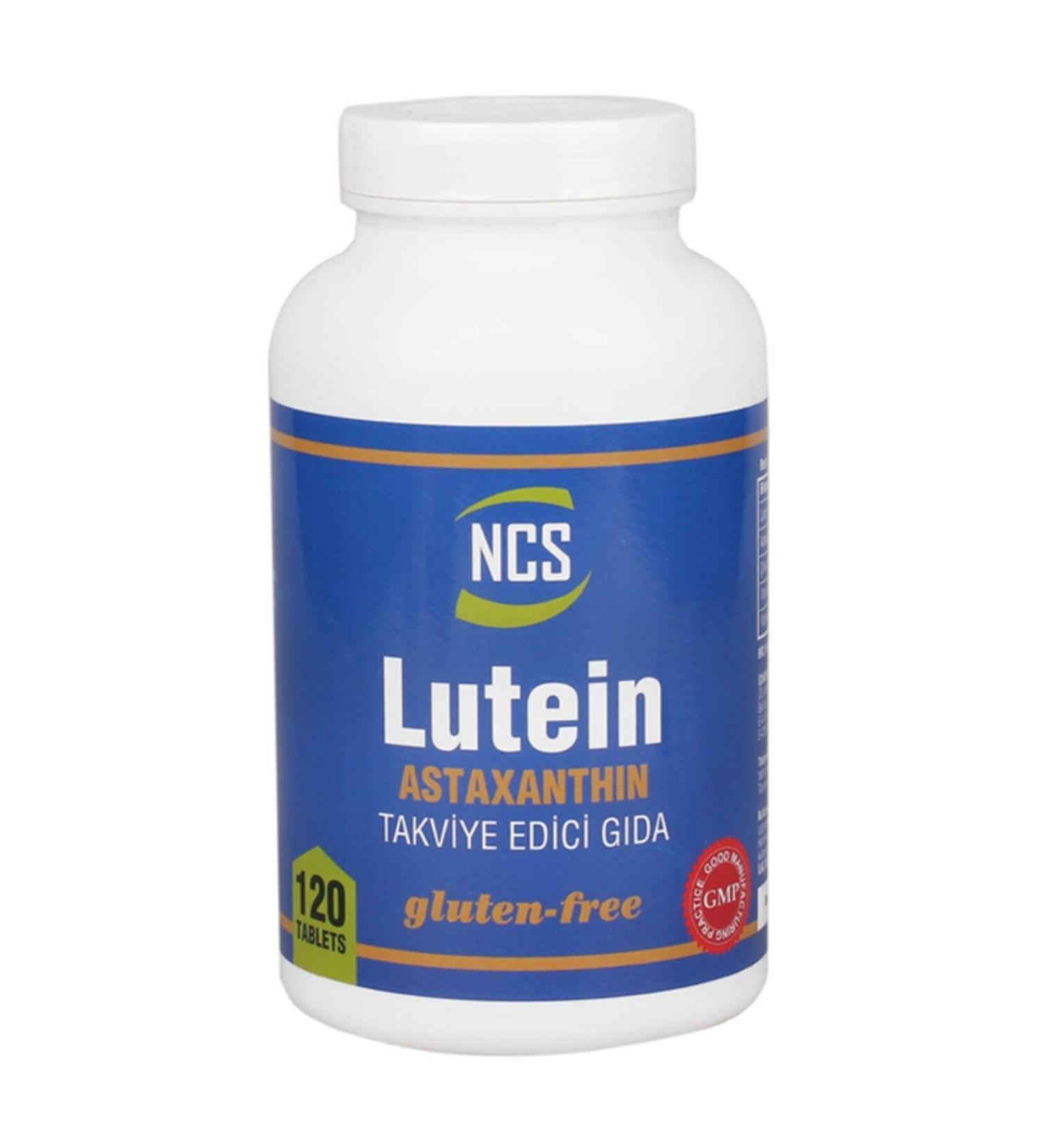 Ncs Lutein 15 Mg Astaxanthin (astaxanthin) 12 Mg 120 Tablets