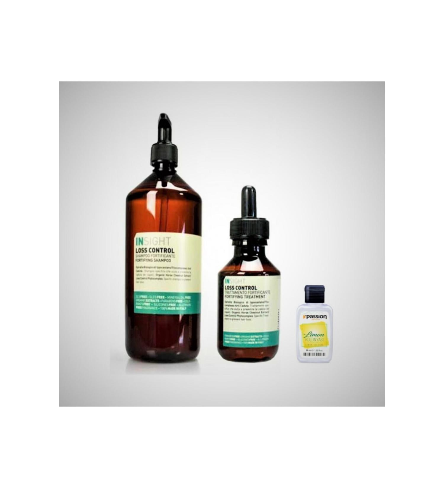 Insight Insight Loss Control Fortifying Anti-Hair Loss Shampoo 900 Ml + Lotion 100 Ml