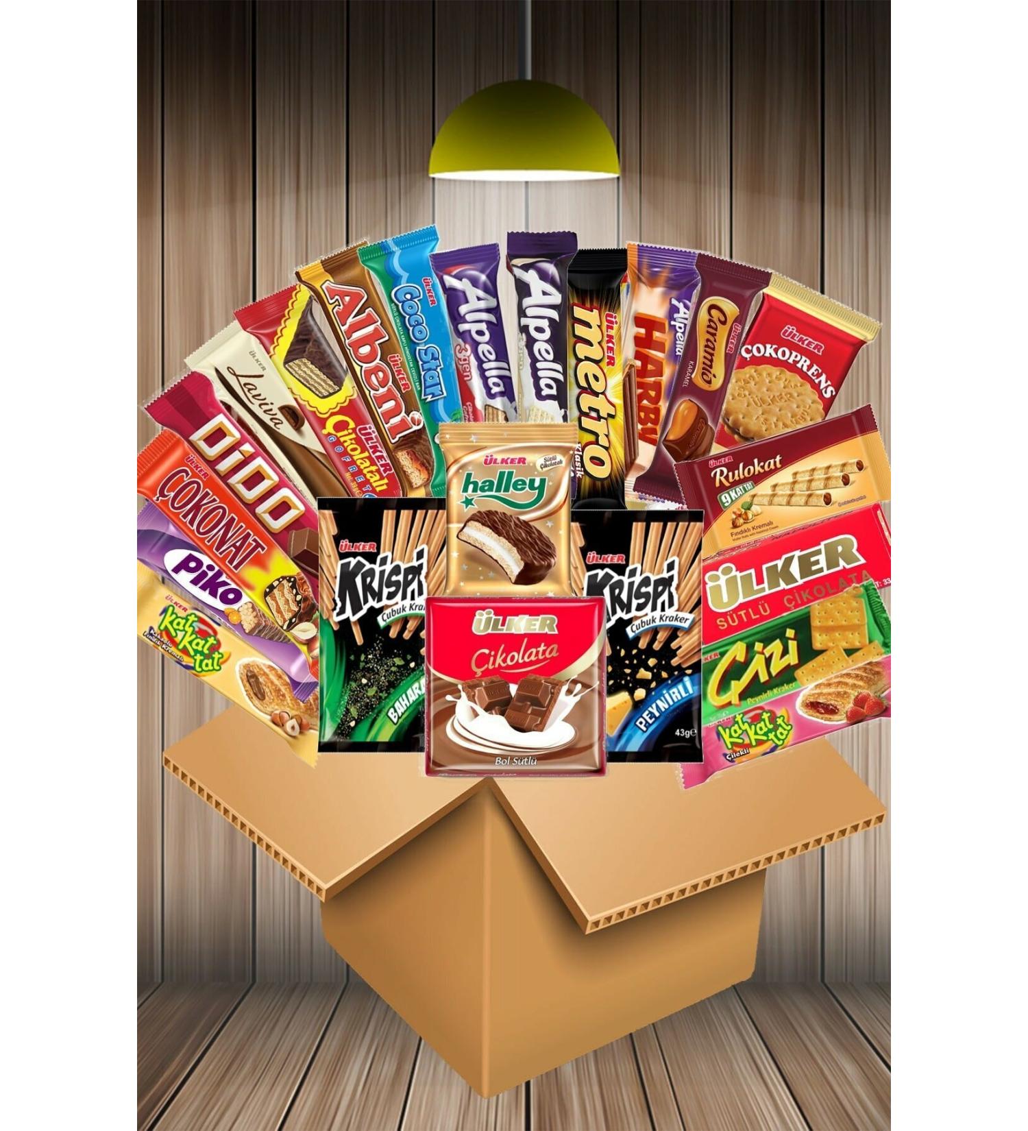 Ulker Legend Snack Pack 22 Pieces