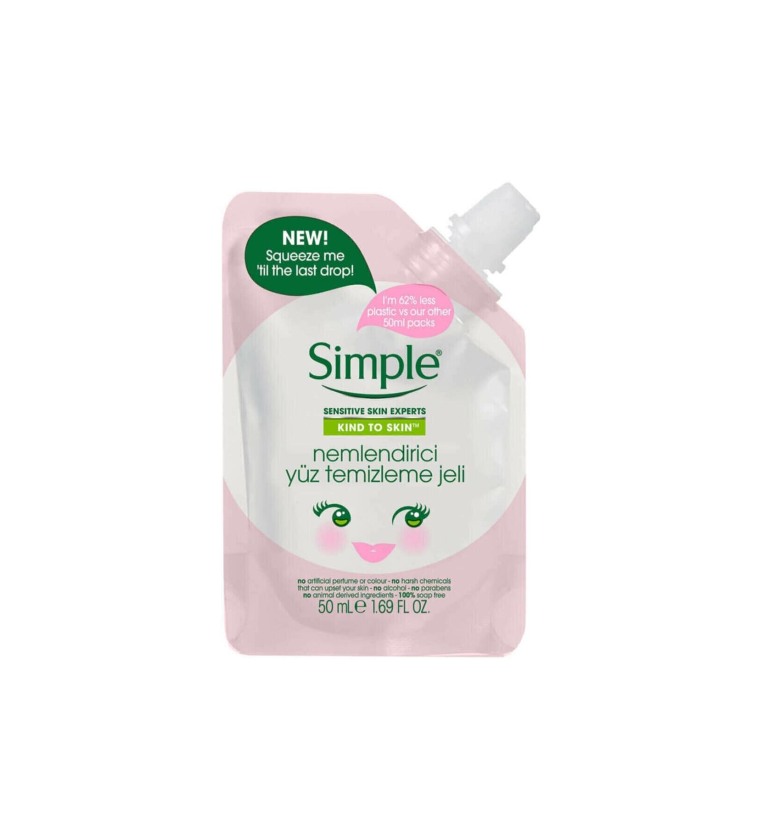 Simple Brand: Mini Moisturizing Facial Cleansing Gel 50 Ml Category: Face Cream
